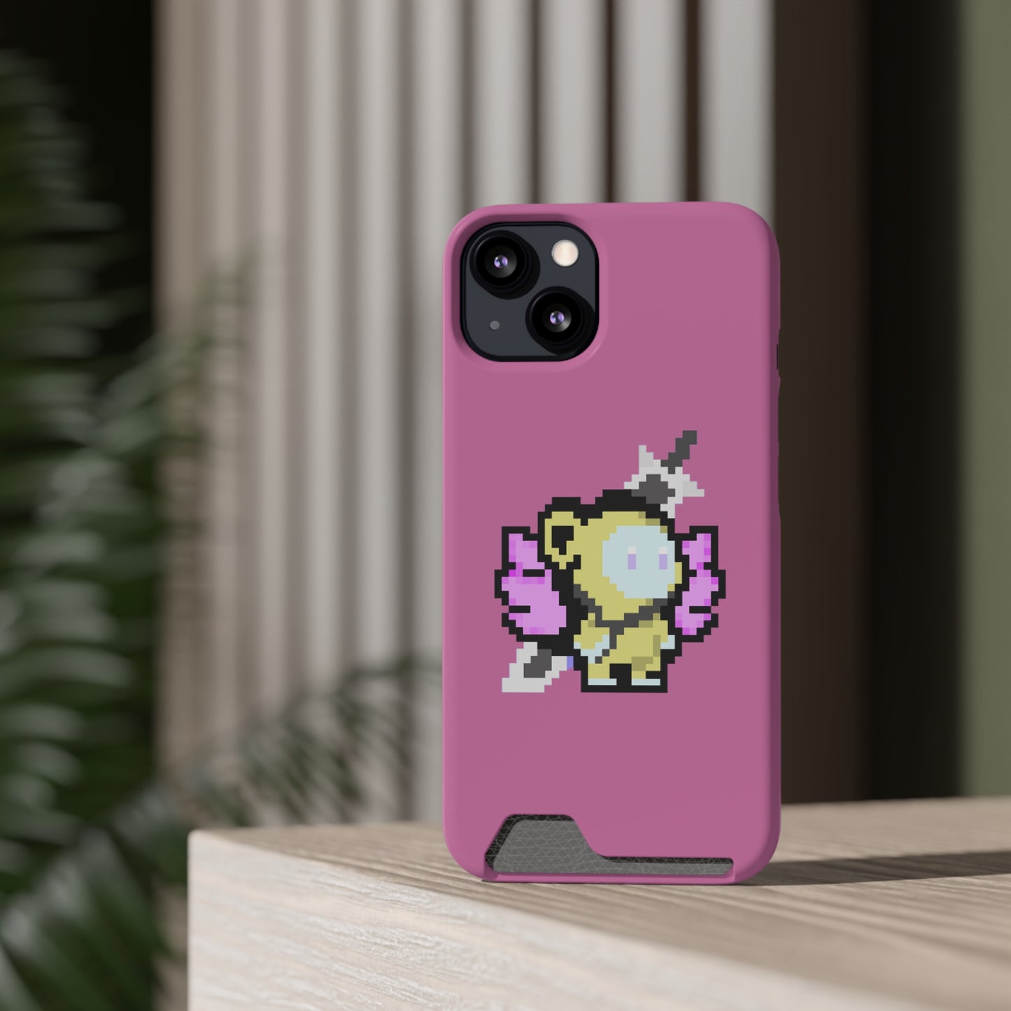 iPhone 13 and Samsung S21, S22 Cases with Card Holder Ft. MONKEE MONKEE #2108