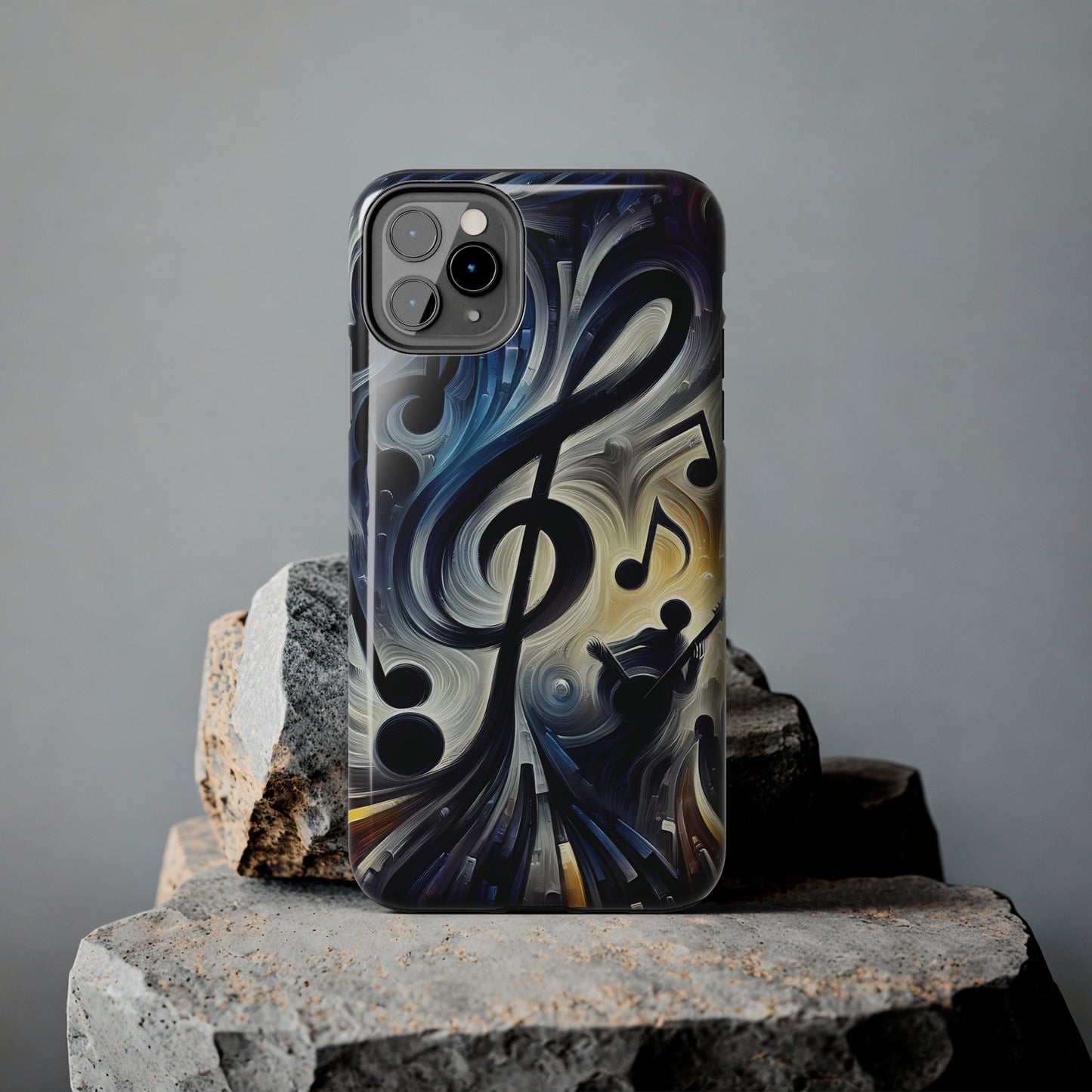 ToughDrop Apple iPhone Case Ft. Musical Abstraction