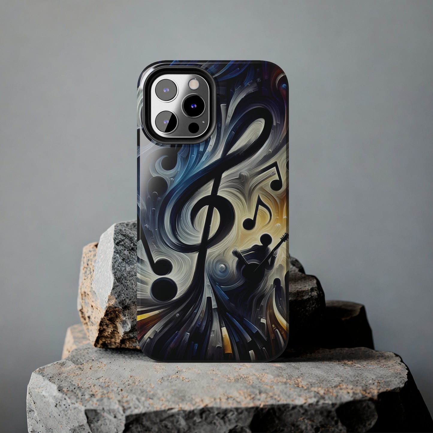 ToughDrop Apple iPhone Case Ft. Musical Abstraction
