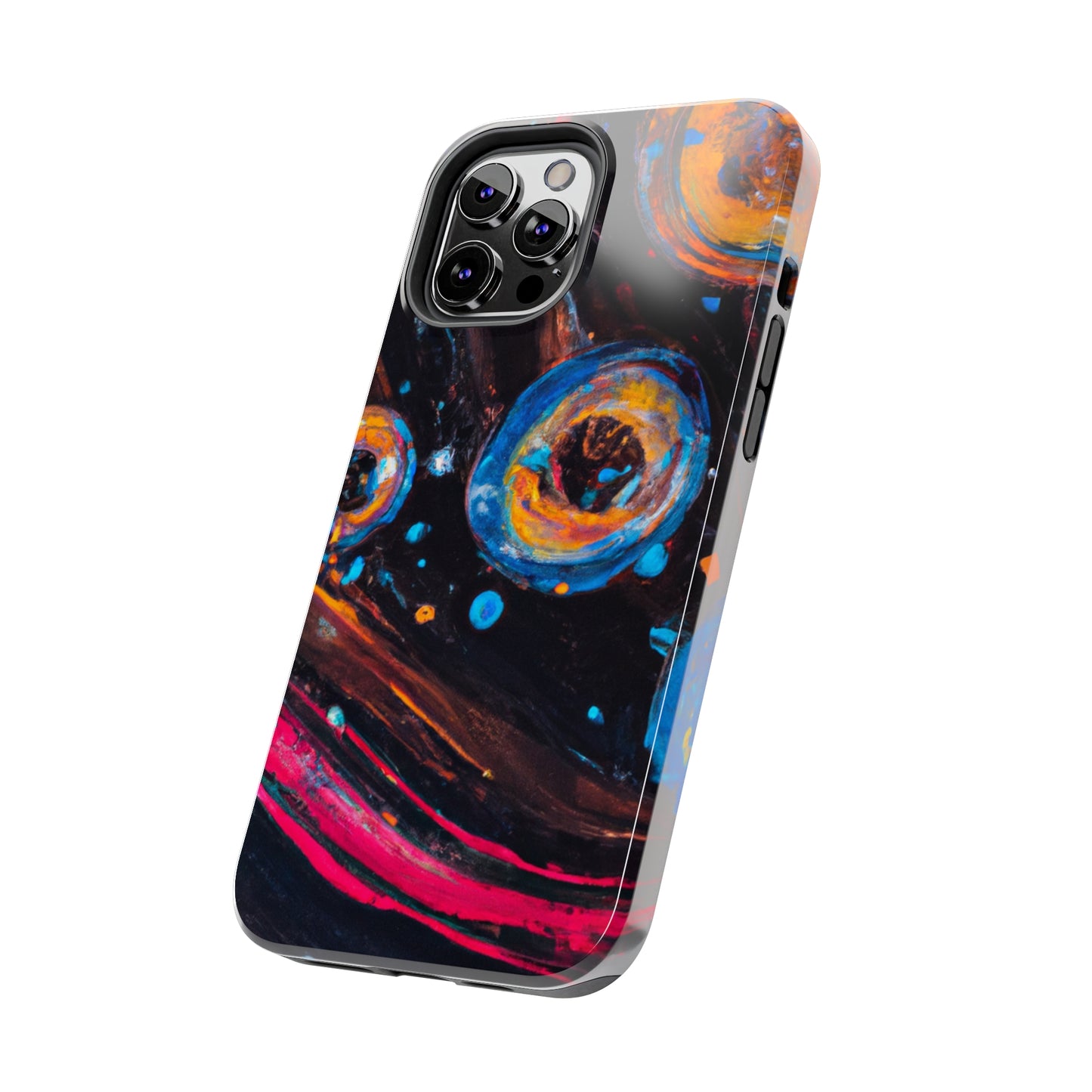Tough Apple iPhone Cases Ft. Bubble Galaxy