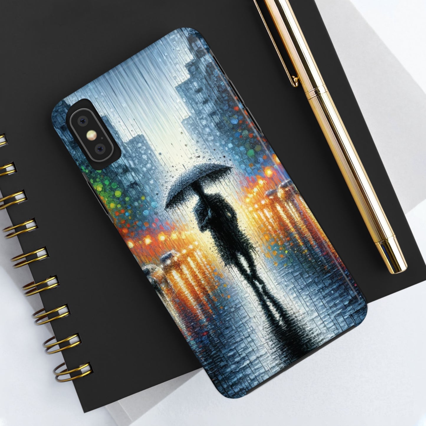 ToughDrop Apple iPhone Case Ft. Rain Walk