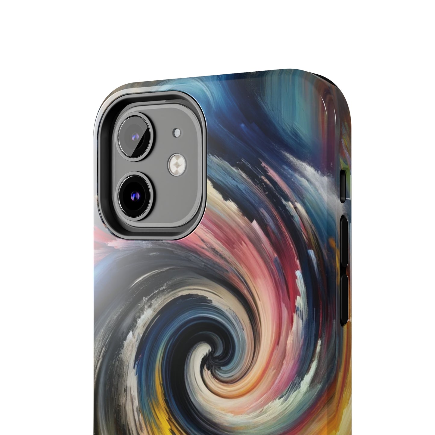ToughDrop Apple iPhone Case Ft. Swirled Brush