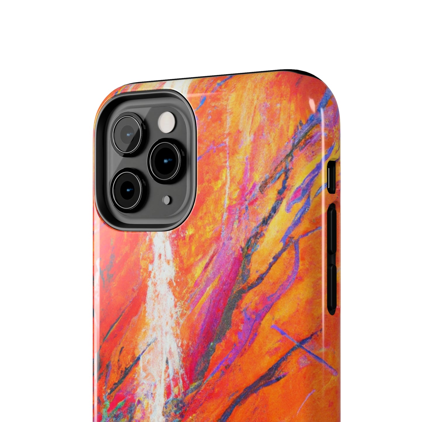 Tough Apple iPhone Cases Ft. Abstract Halloween Forest