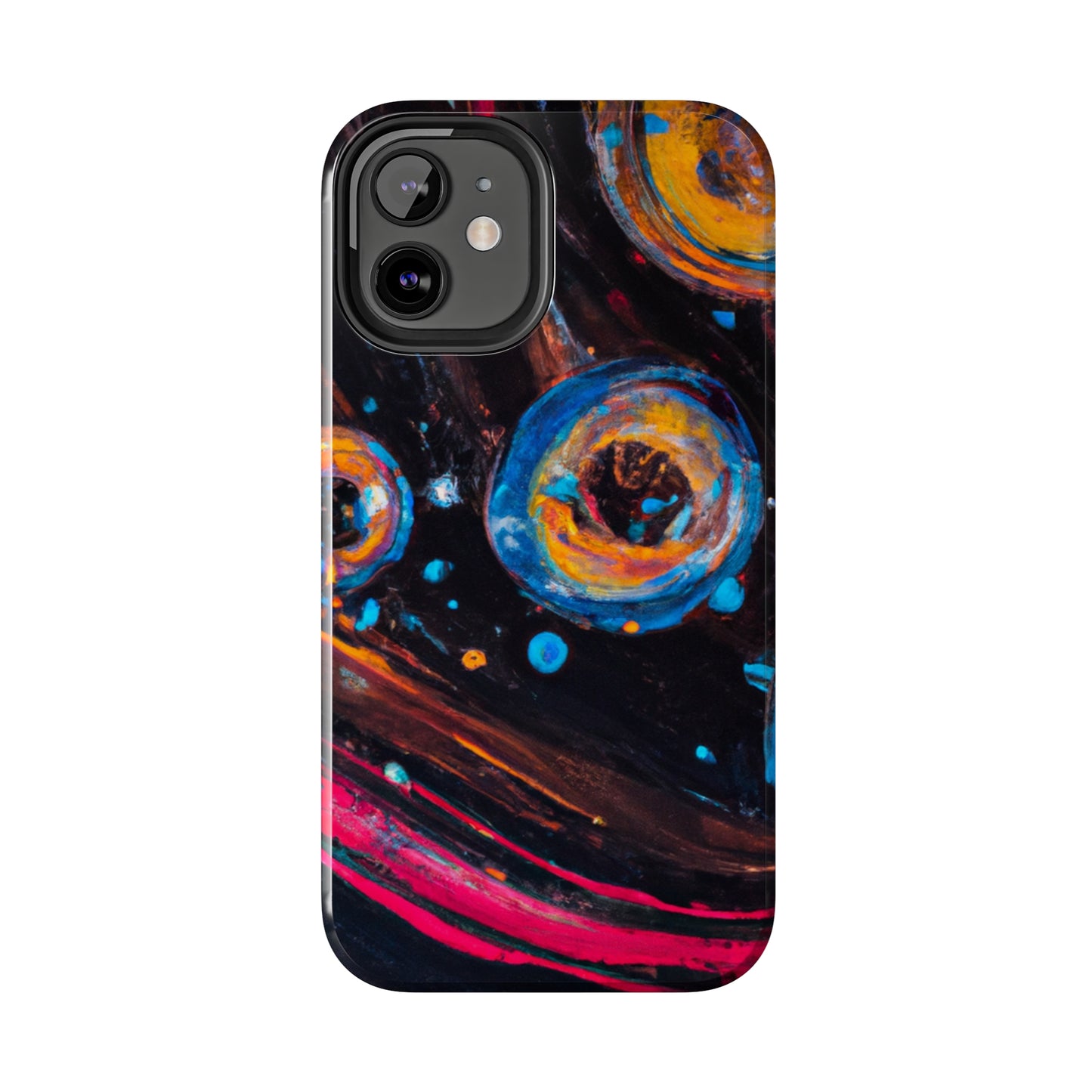 Tough Apple iPhone Cases Ft. Bubble Galaxy