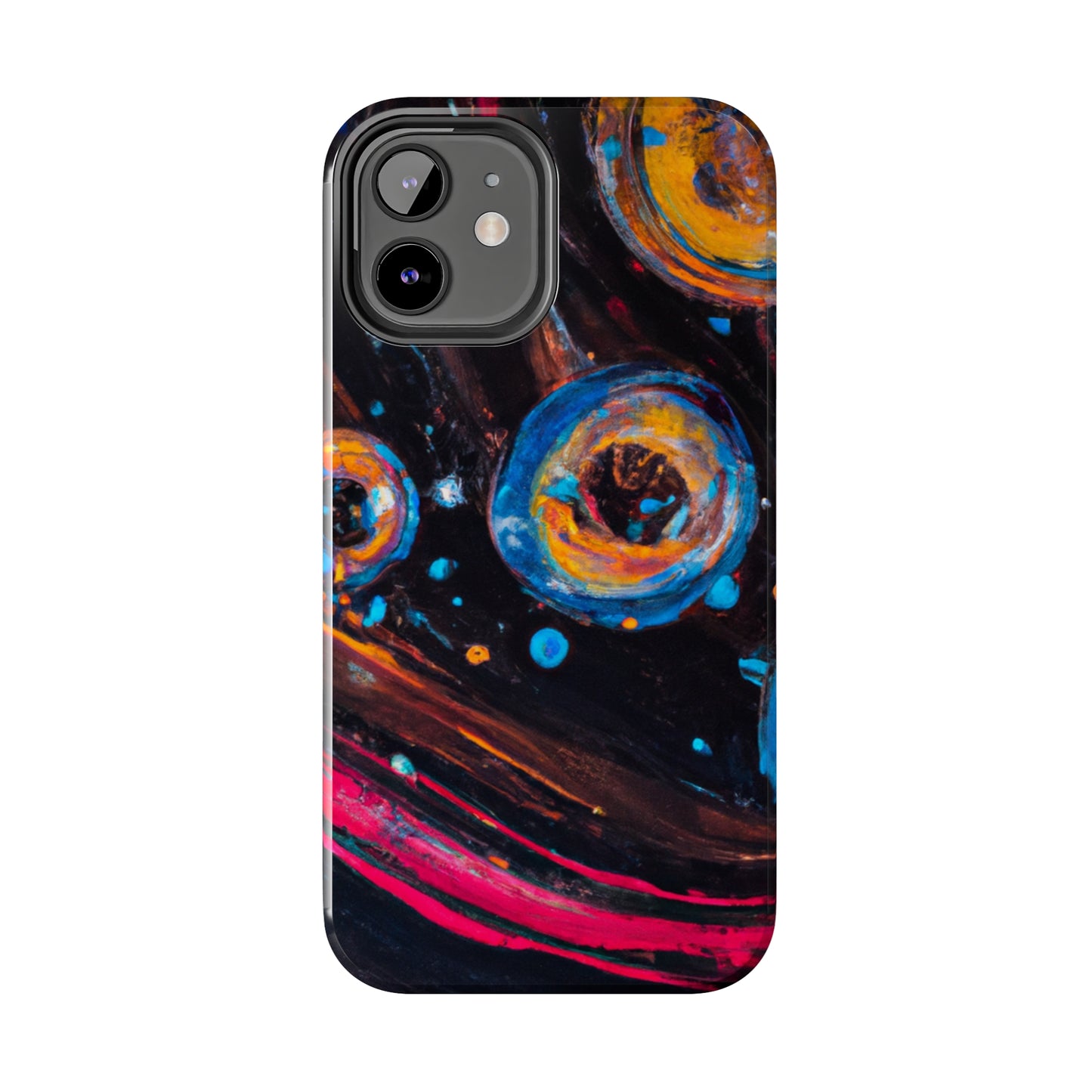 Tough Apple iPhone Cases Ft. Bubble Galaxy