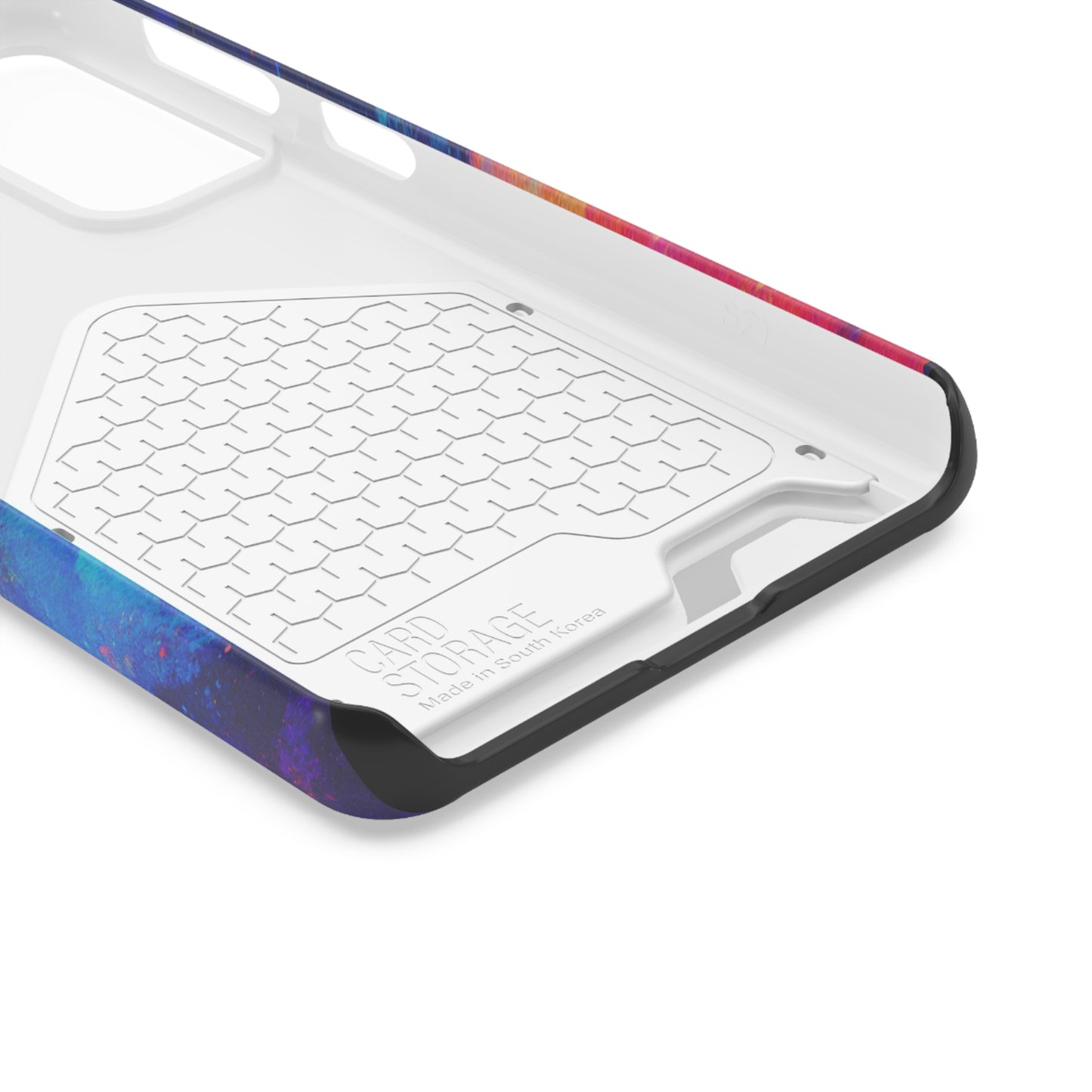 iPhone and Samsung Cases with Card Holder Ft. Abstract Space