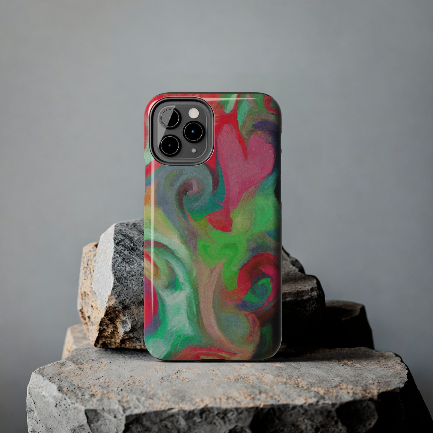 Tough Case-Mate iPhone Case Ft. Swirl Heart