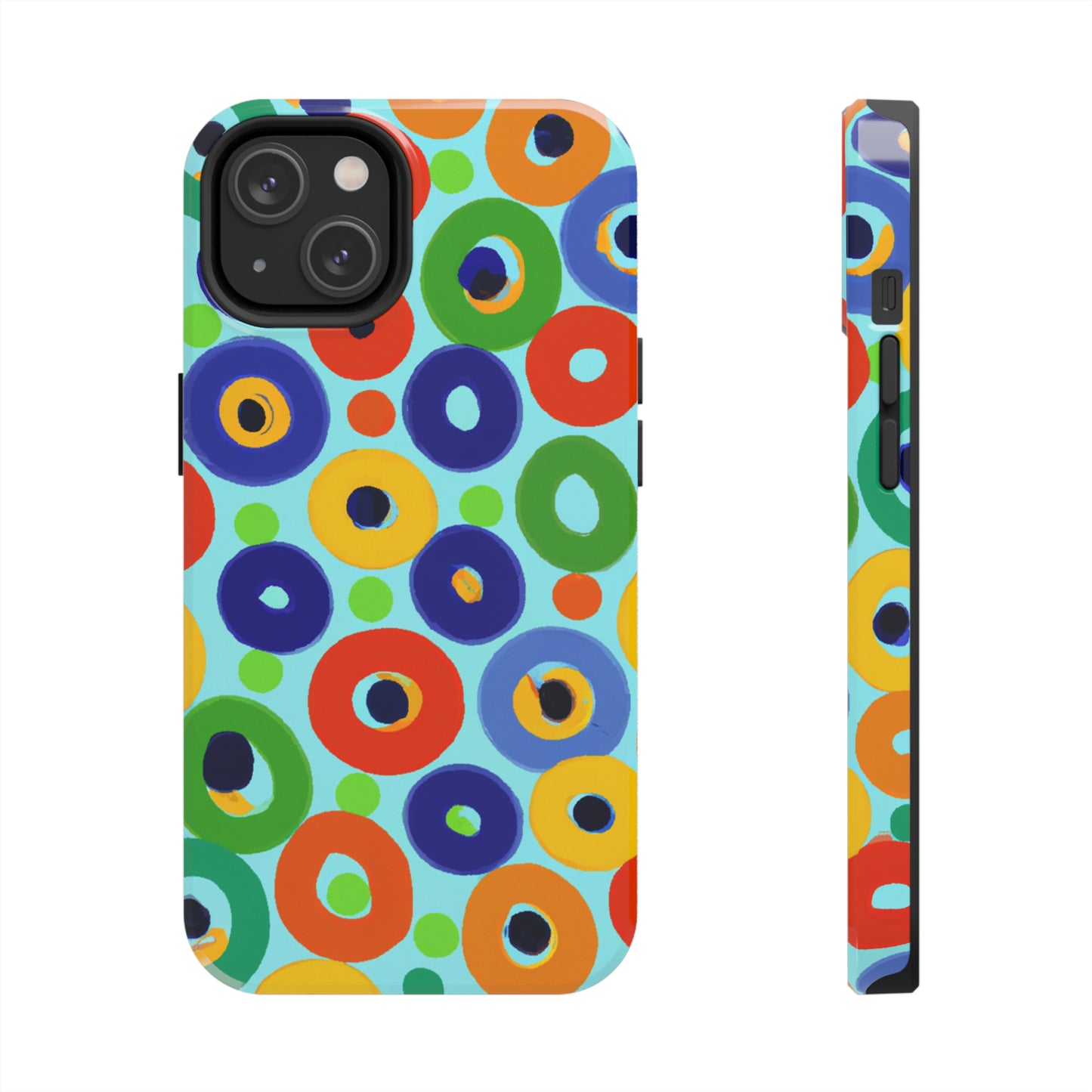 Tough Case-Mate iPhone Case Ft. Vivid Circles