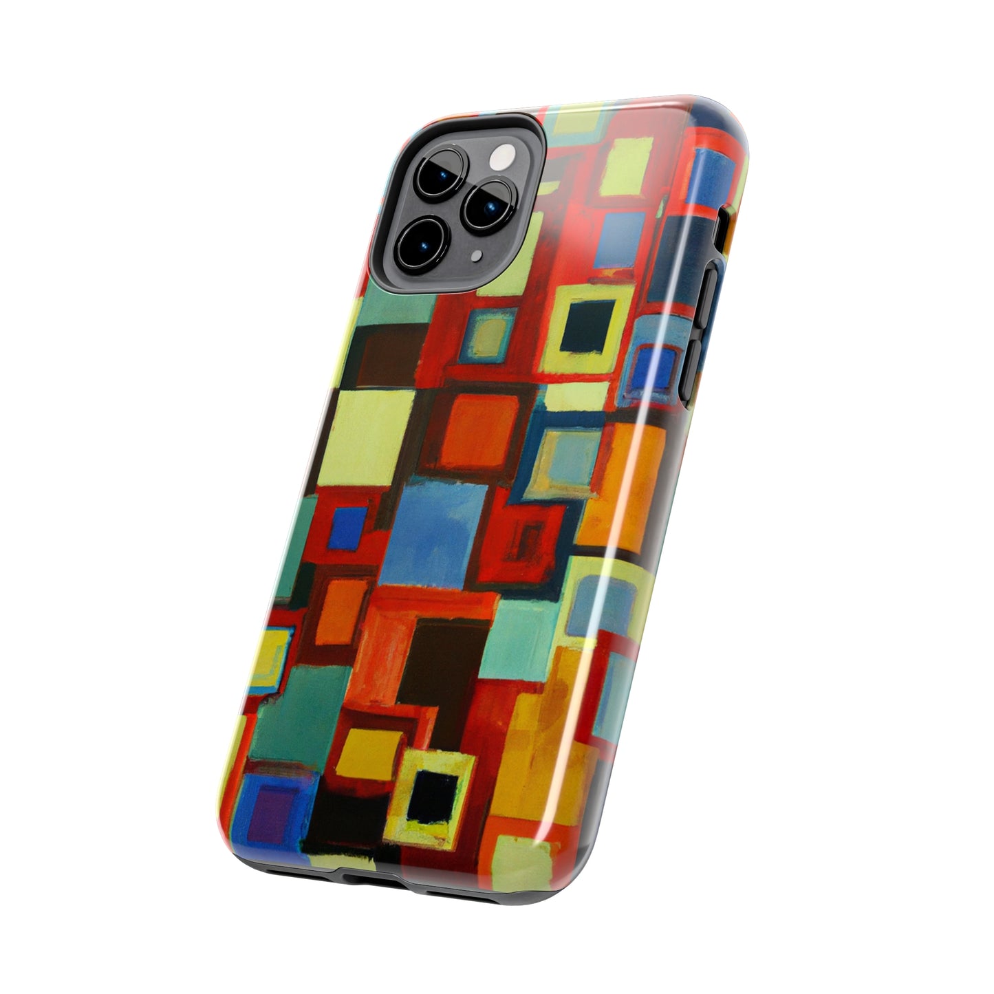 Tough Case-Mate iPhone Case Ft. Abstract Squares