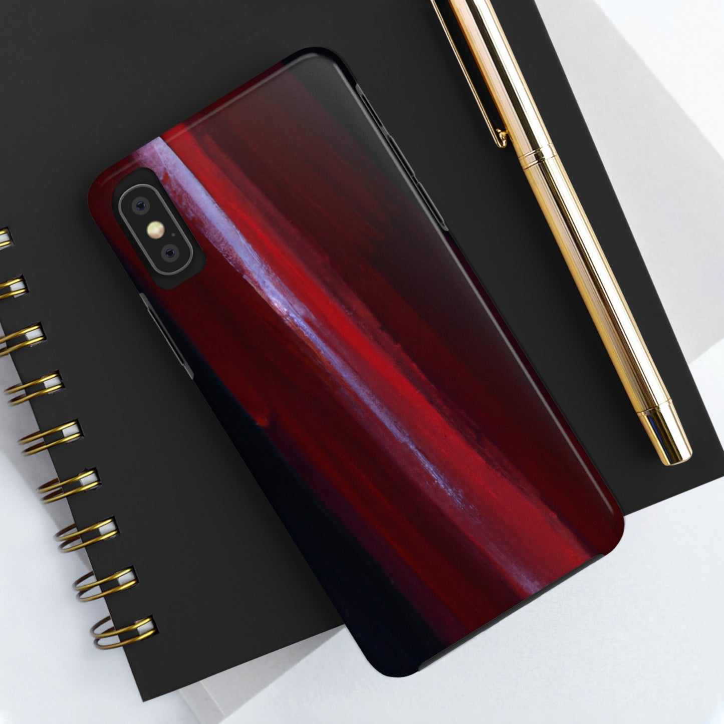 Tough Apple iPhone Cases Ft. Abstract Streak