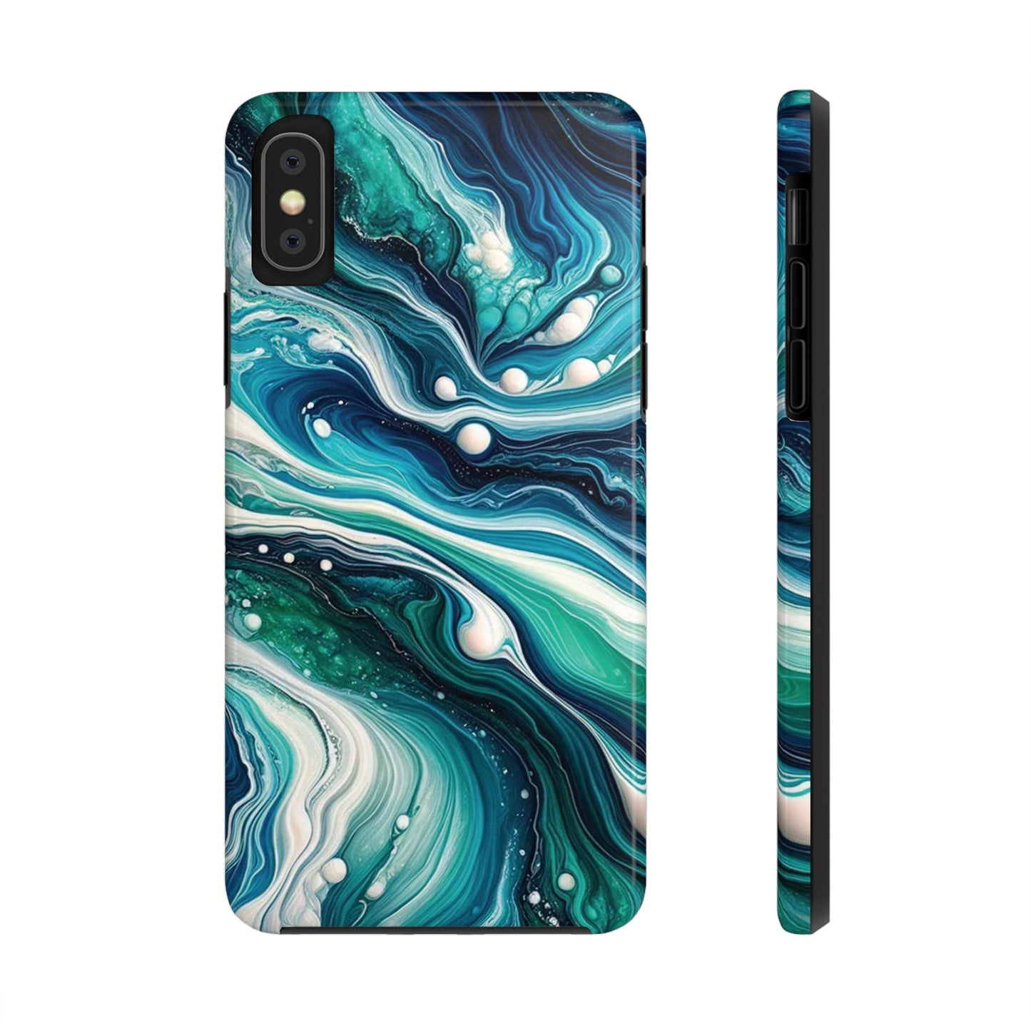 ToughDrop Apple iPhone Case Ft. Liquid Blue