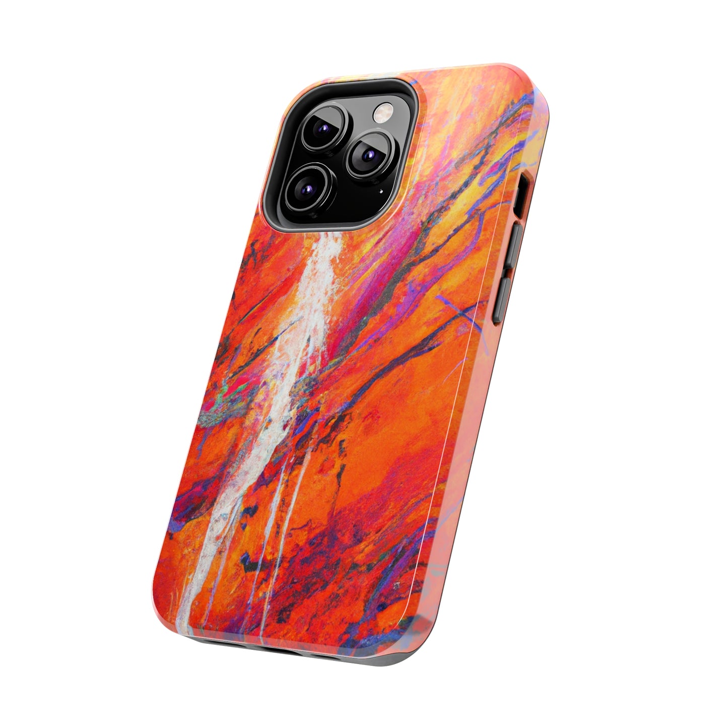 Tough Apple iPhone Cases Ft. Abstract Halloween Forest
