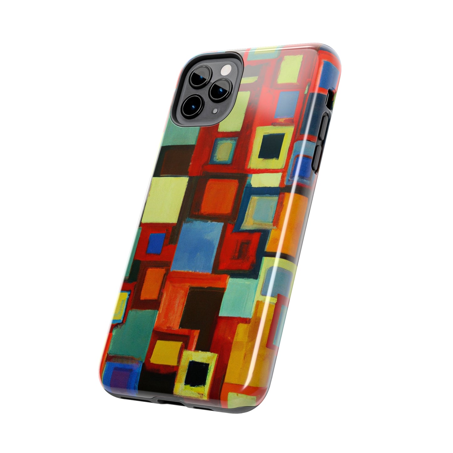 Tough Case-Mate iPhone Case Ft. Abstract Squares