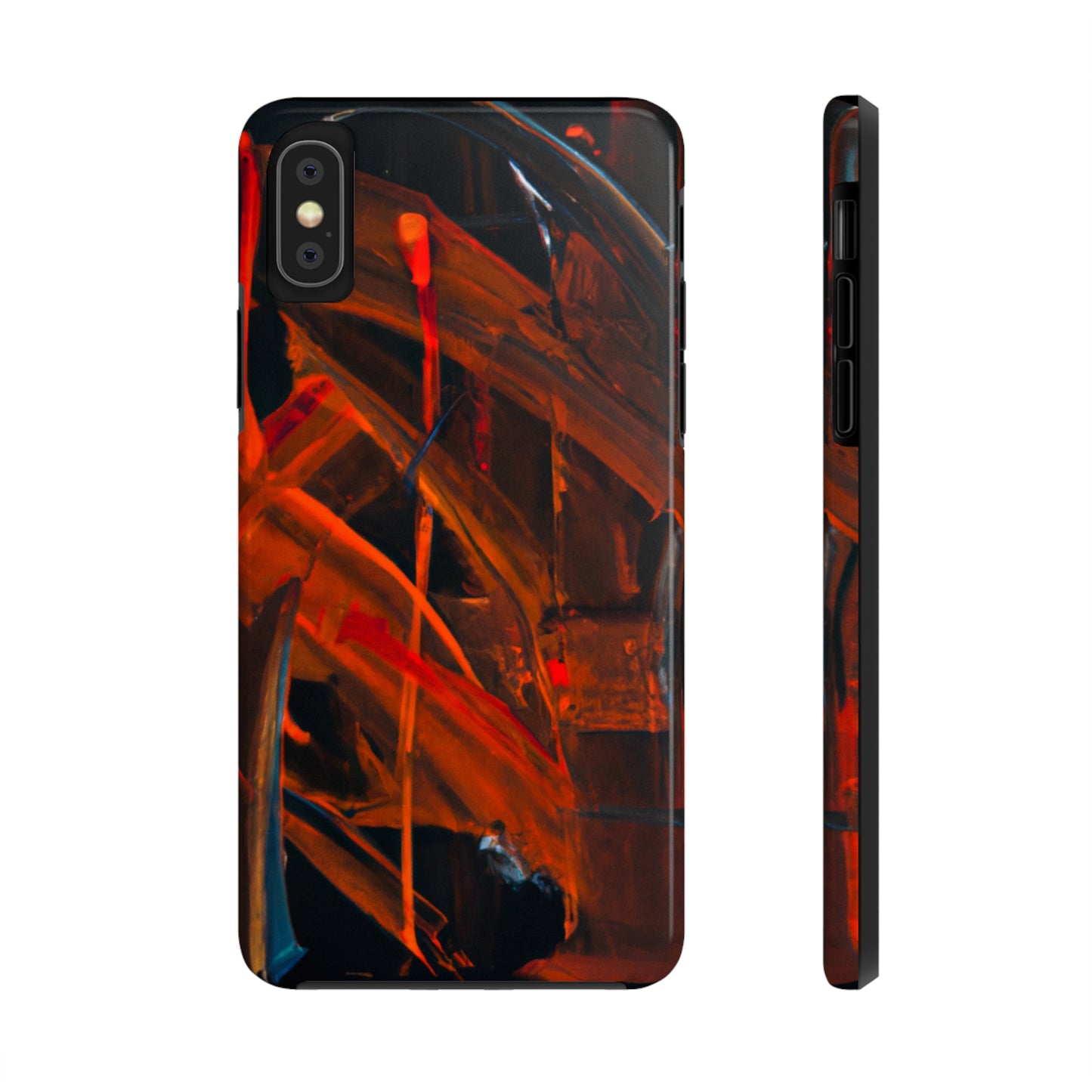 Tough Case-Mate iPhone Case Ft. Red Swipes