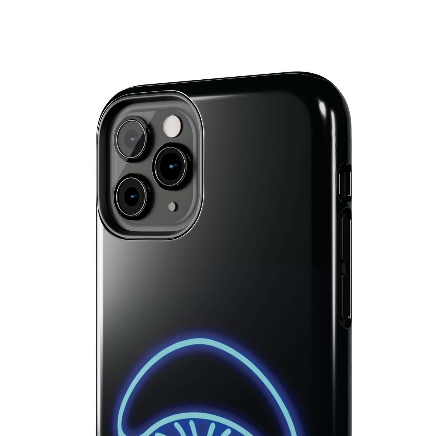 ToughDrop Apple iPhone Case Ft. Neon Blue Shroom
