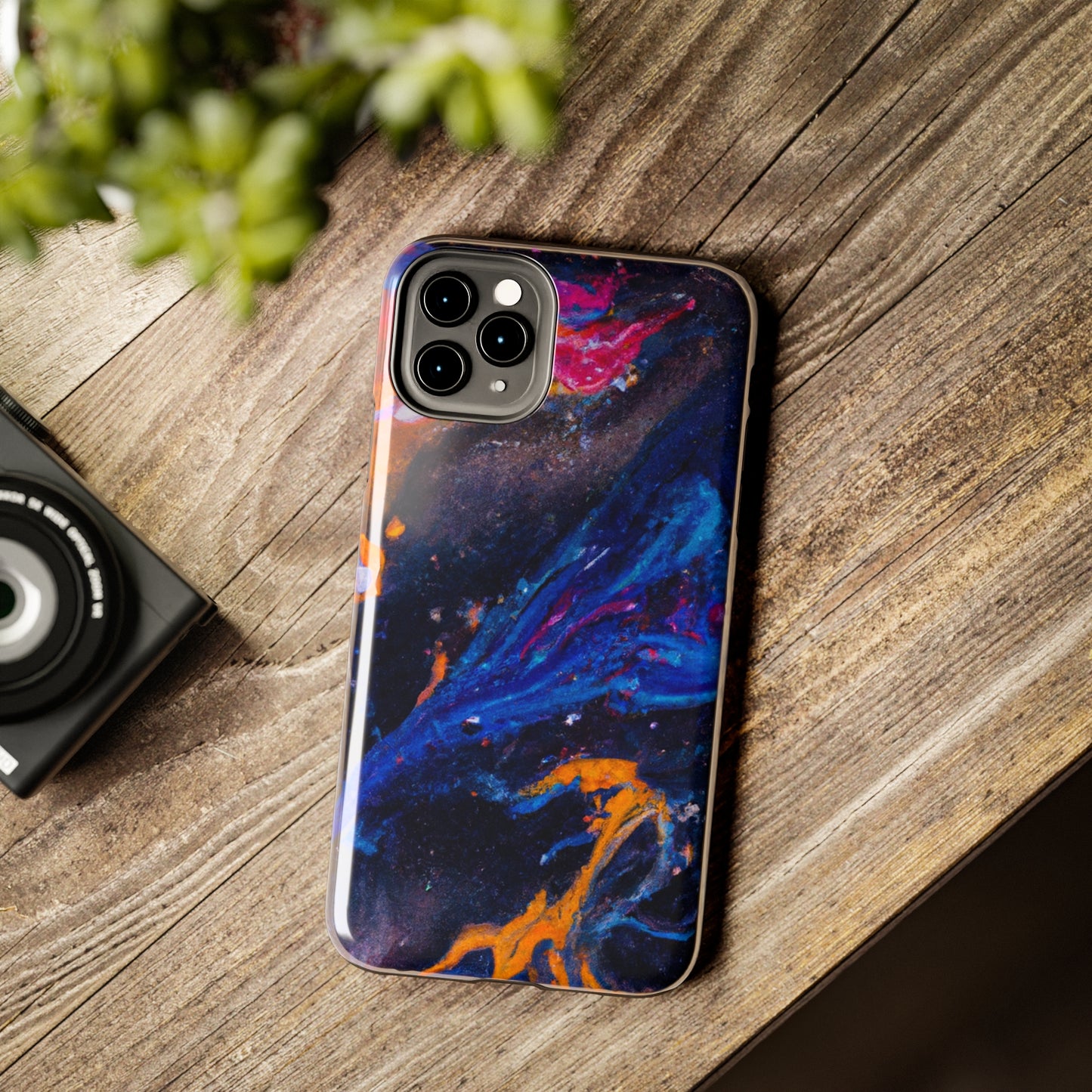 Tough Apple iPhone Cases Ft. Space Clouds