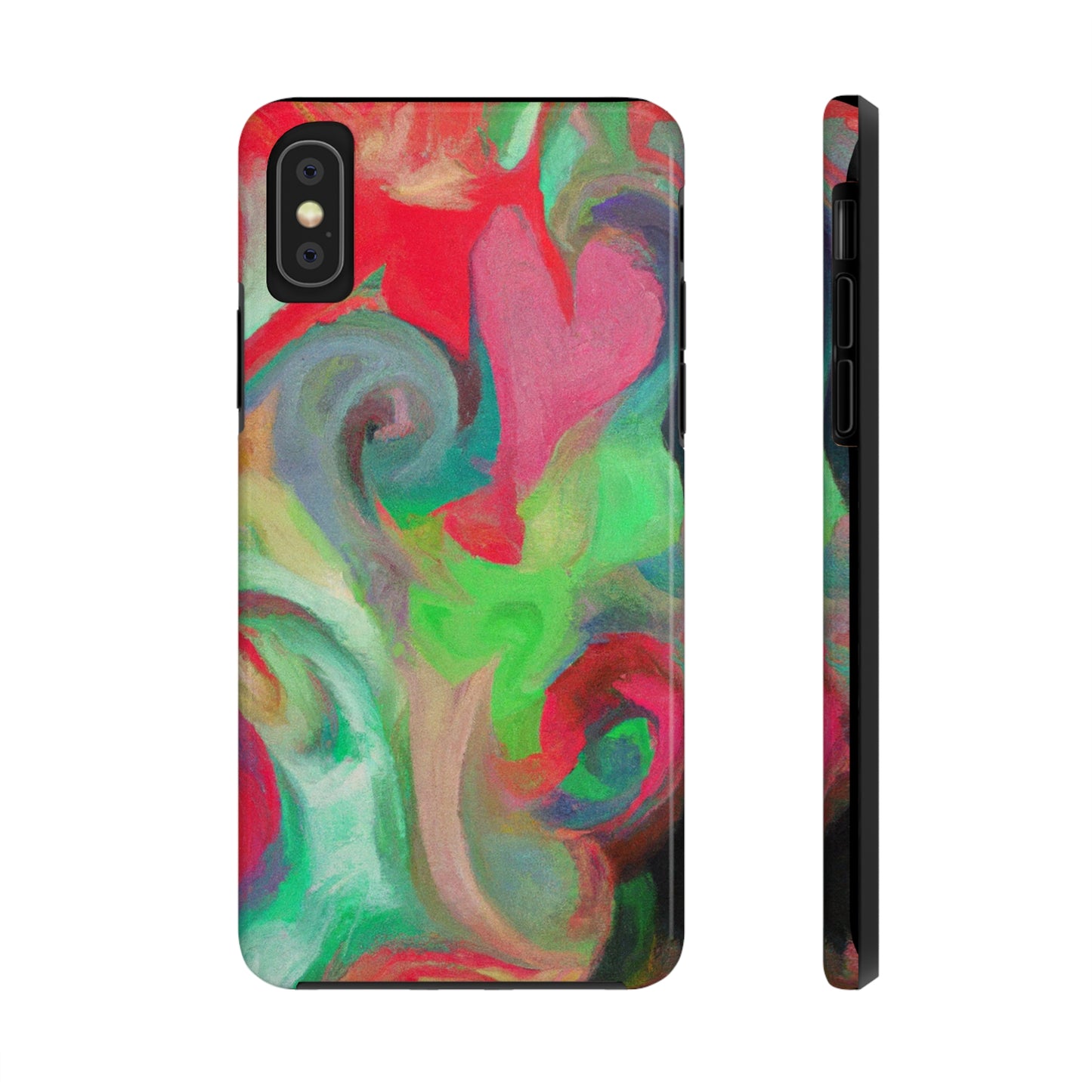 Tough Case-Mate iPhone Case Ft. Swirl Heart