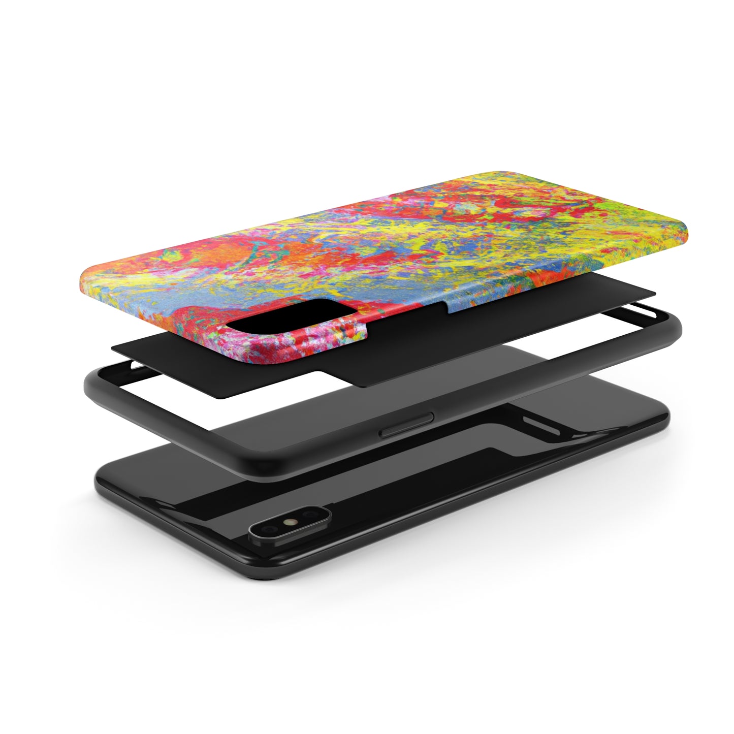 Tough Apple iPhone Cases Ft. Abstract Strawberry Banana