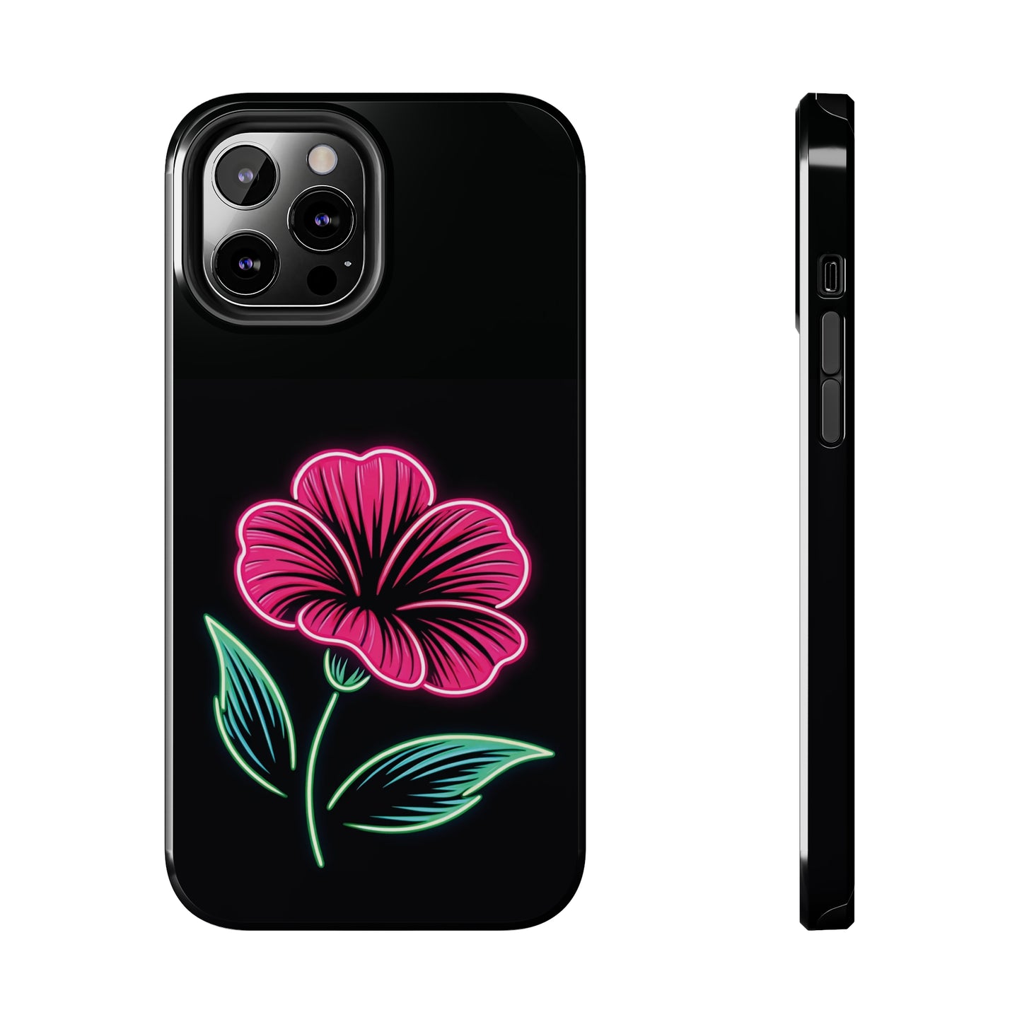ToughDrop Apple iPhone Case Ft. Neon Bloom