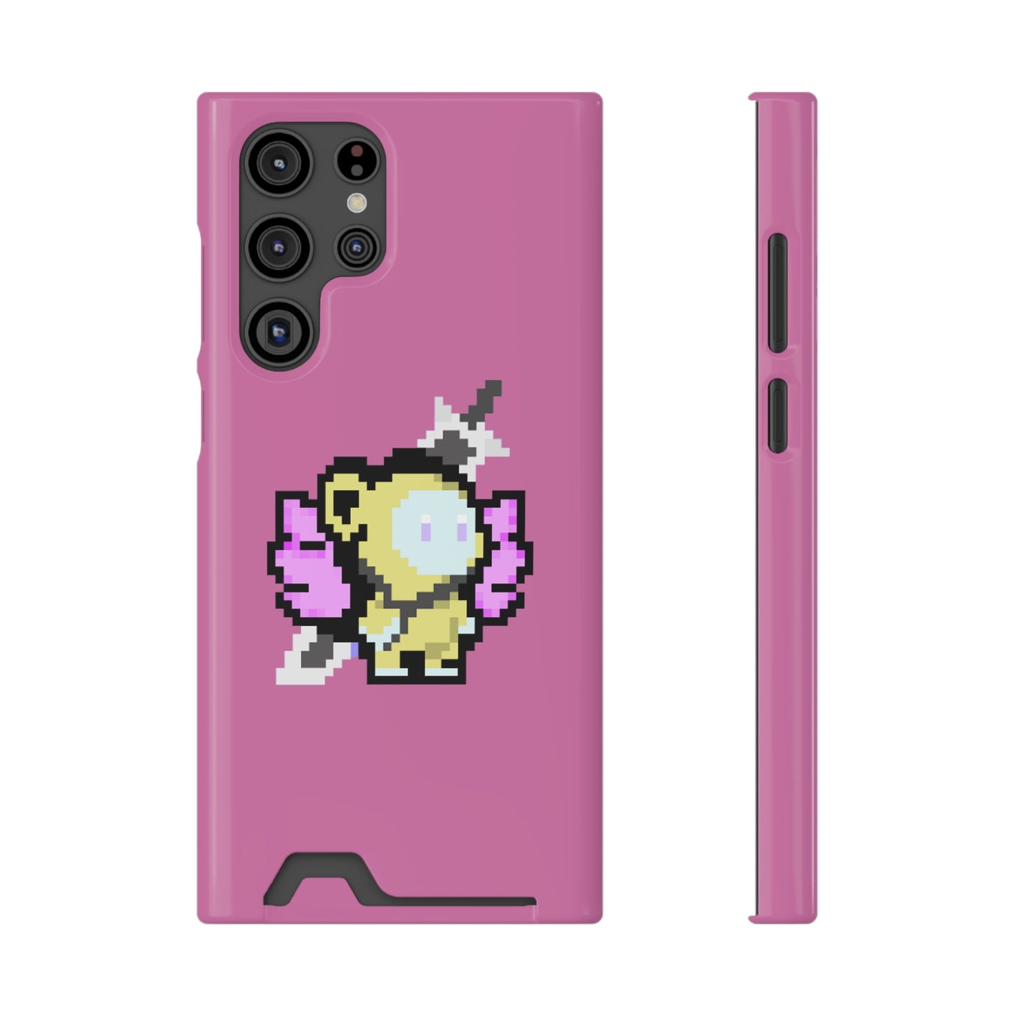 iPhone 13 and Samsung S21, S22 Cases with Card Holder Ft. MONKEE MONKEE #2108