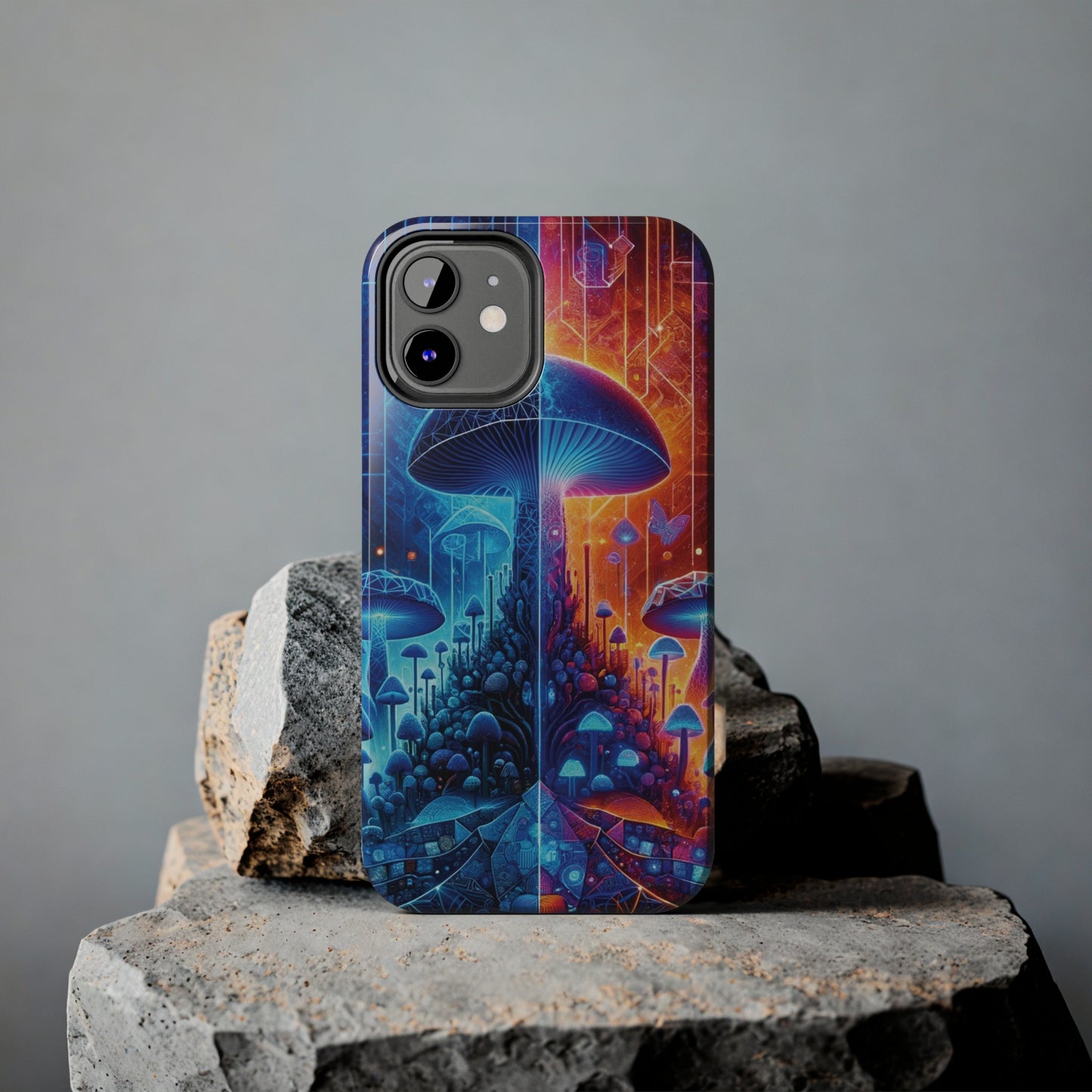 ToughDrop Apple iPhone Case Ft. Mushroom Mountain