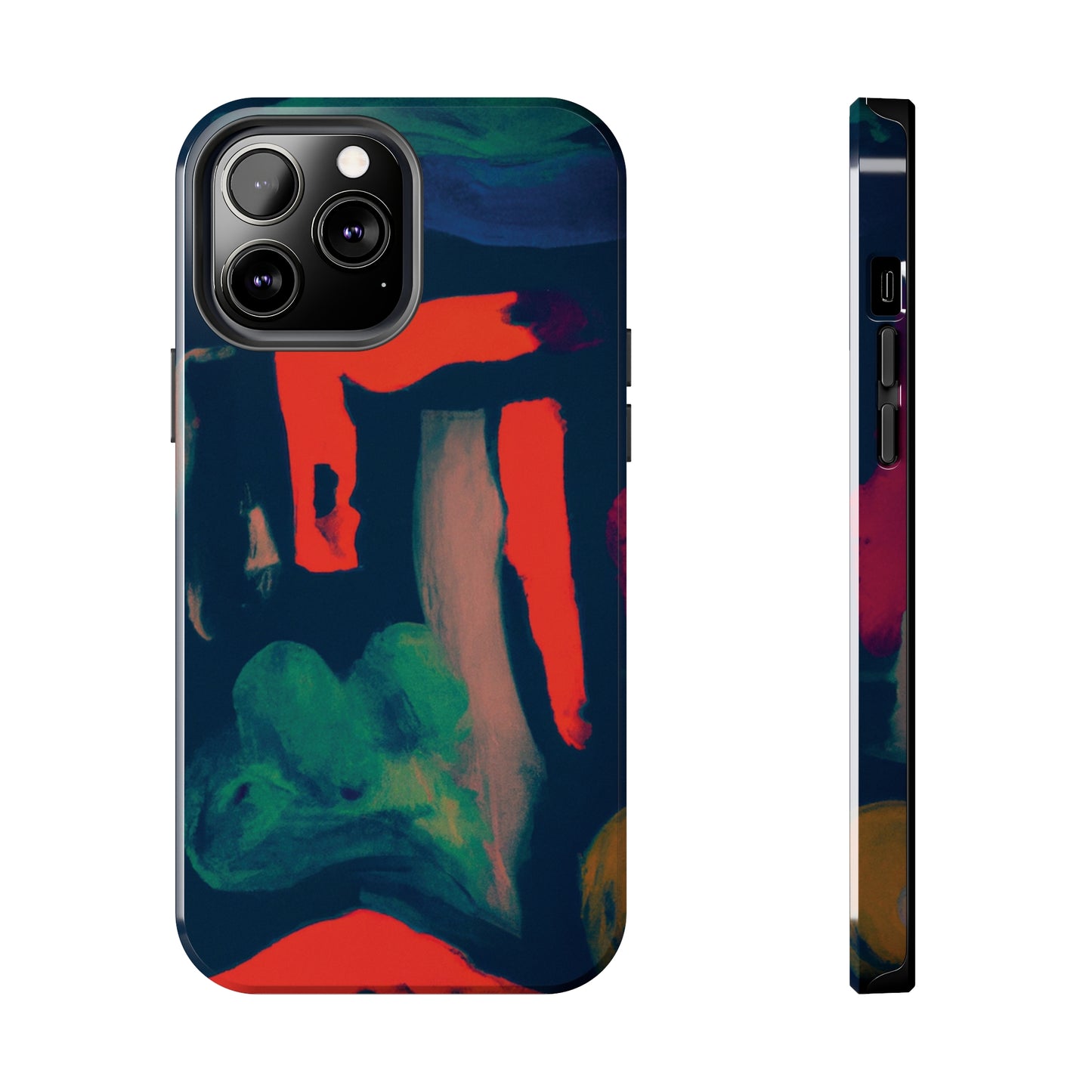 Strong Apple iPhone Case Ft. Abstract Clover