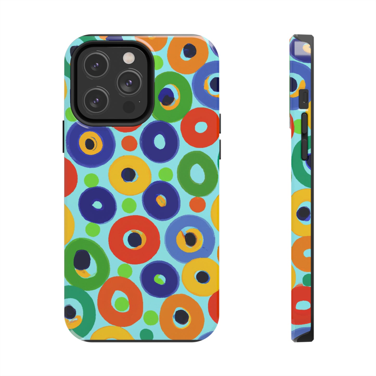 Tough Case-Mate iPhone Case Ft. Vivid Circles