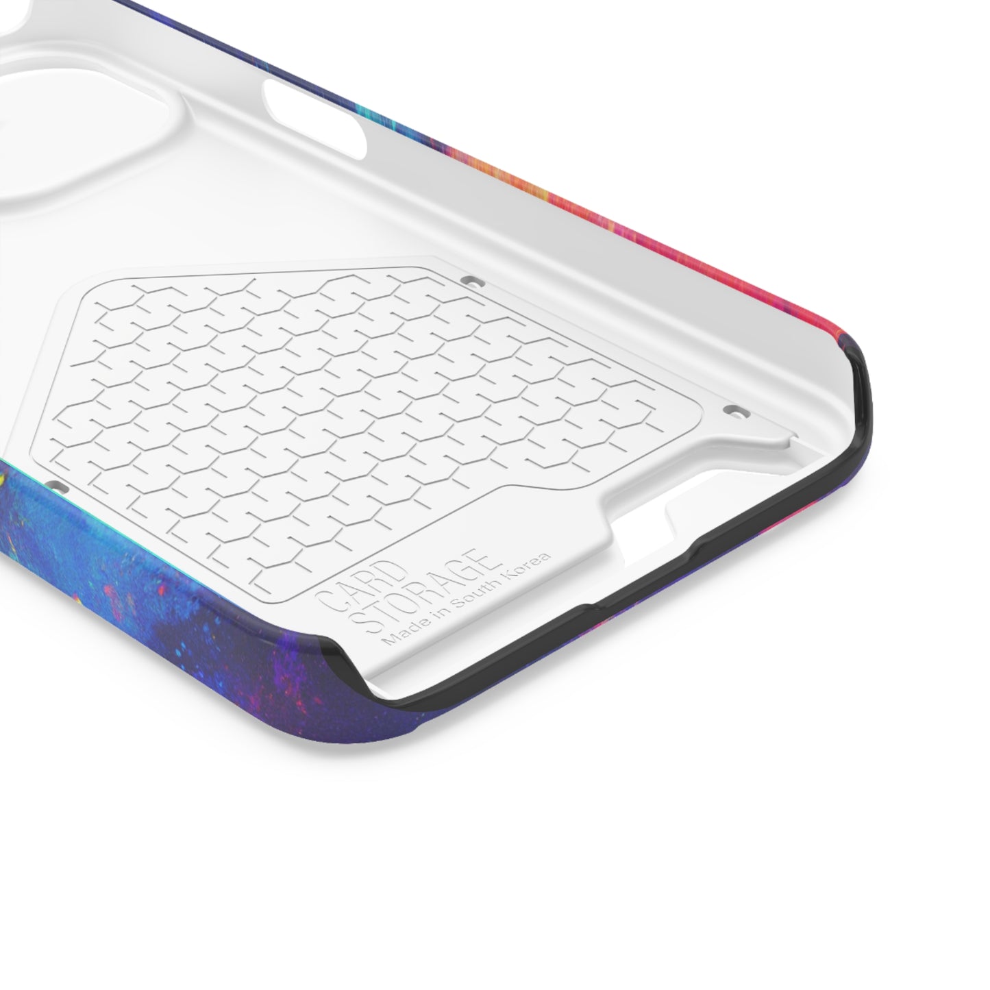 iPhone and Samsung Cases with Card Holder Ft. Abstract Space