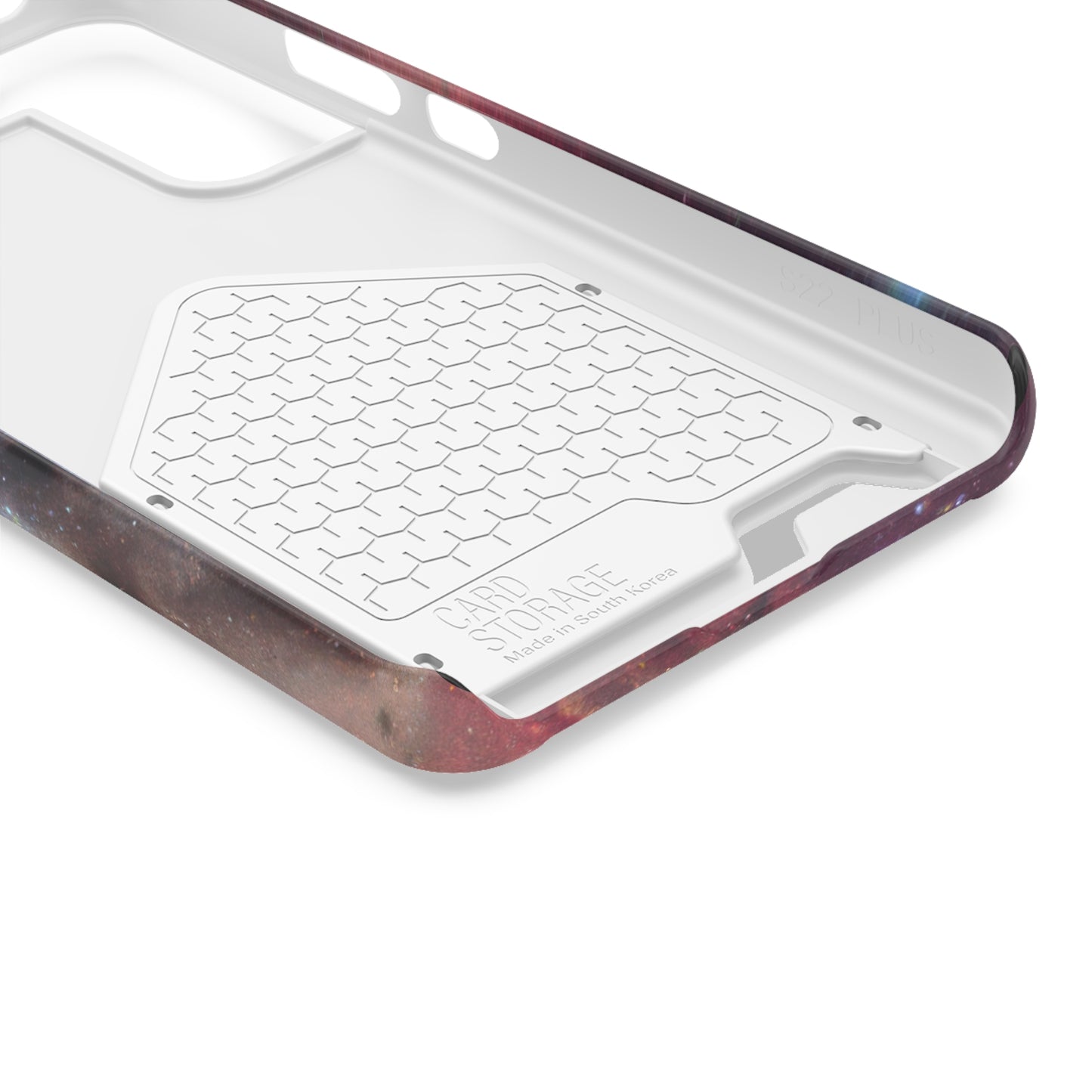 iPhone 13 and Samsung S21, S22 Cases with Card Holder Ft. Nebula