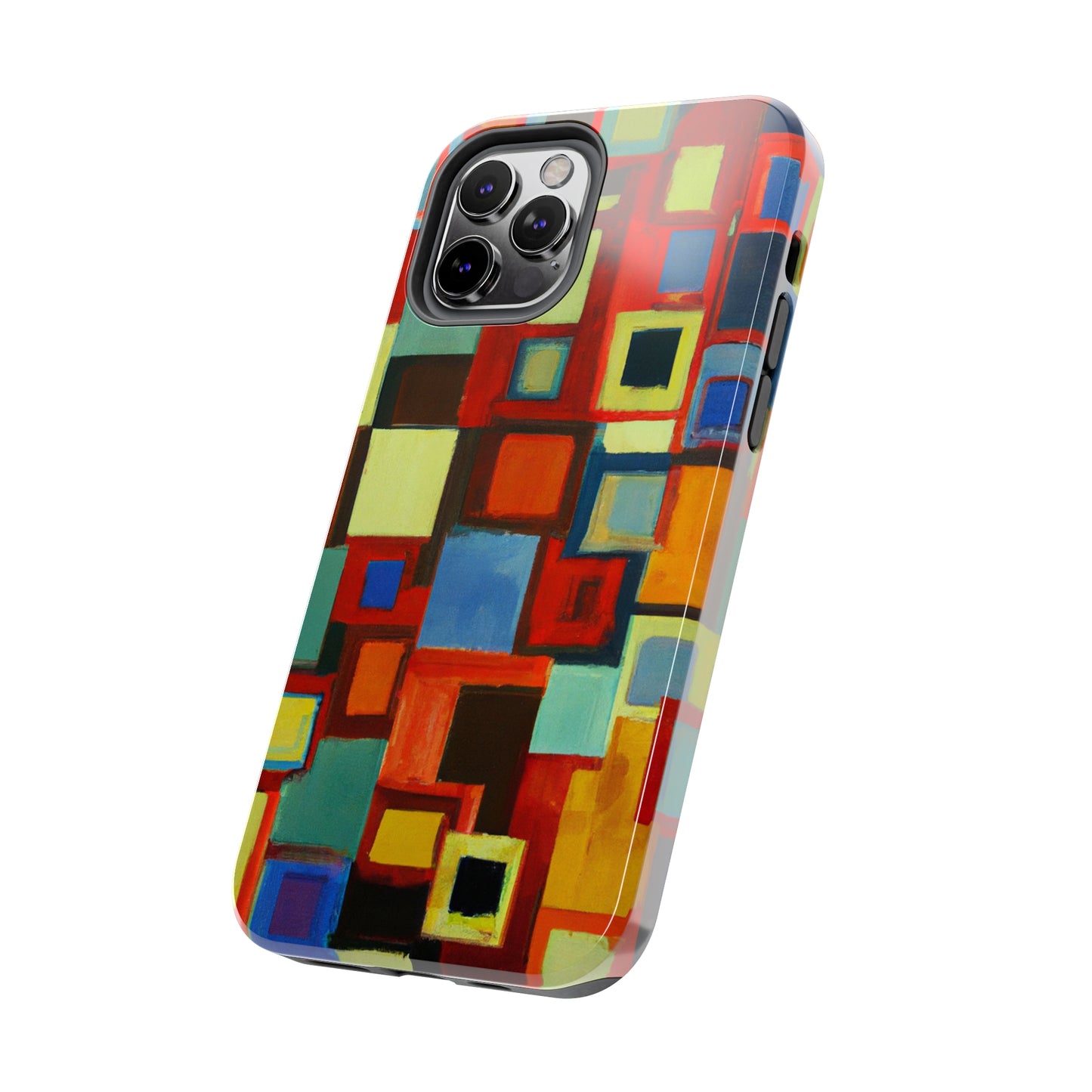 Tough Case-Mate iPhone Case Ft. Abstract Squares