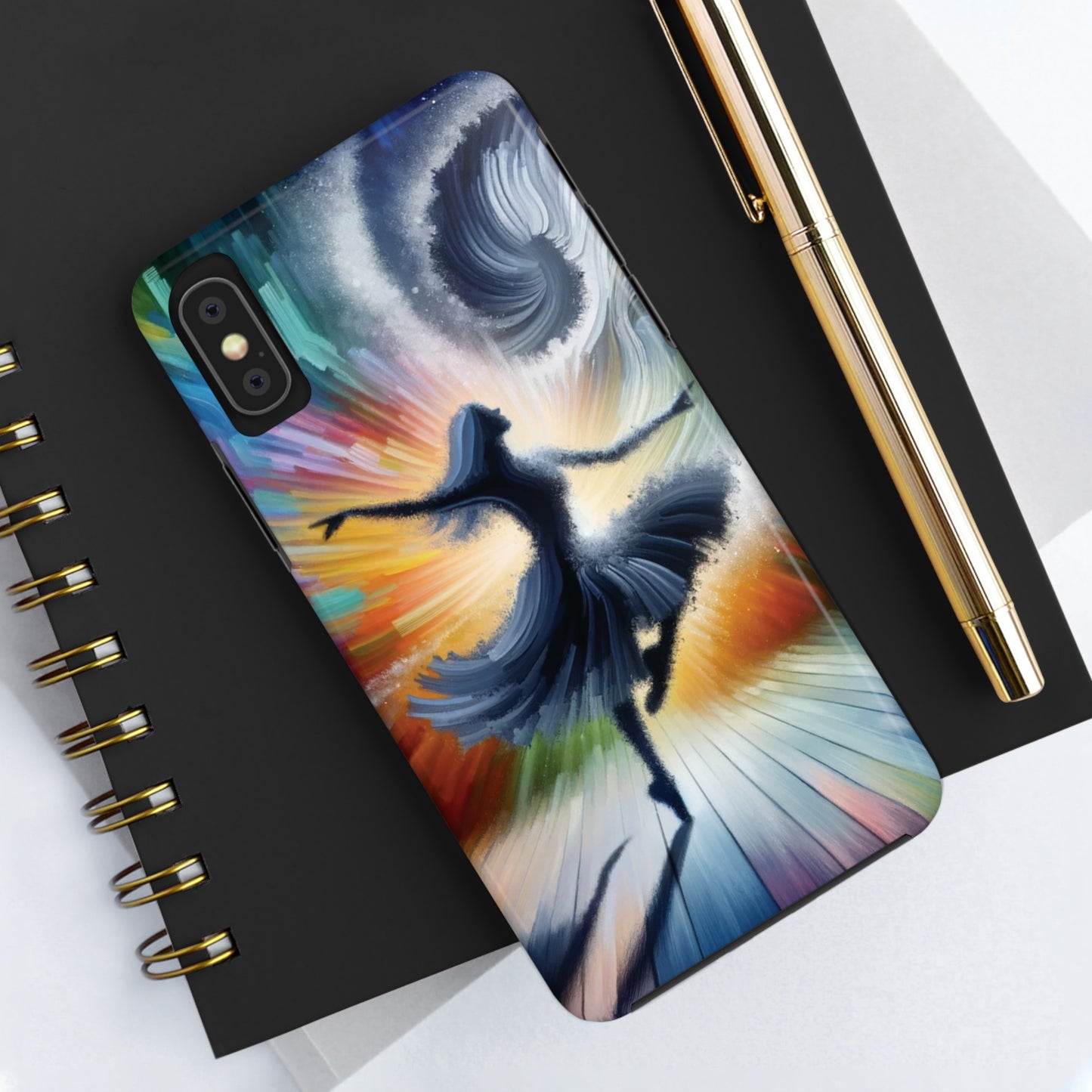 ToughDrop Apple iPhone Case Ft. Abstract Dancer