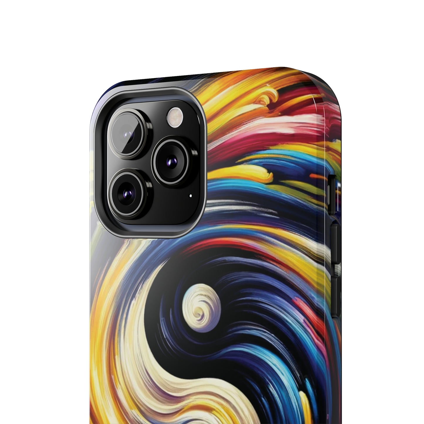 ToughDrop Apple iPhone Case Ft. Abstract Yin Yang