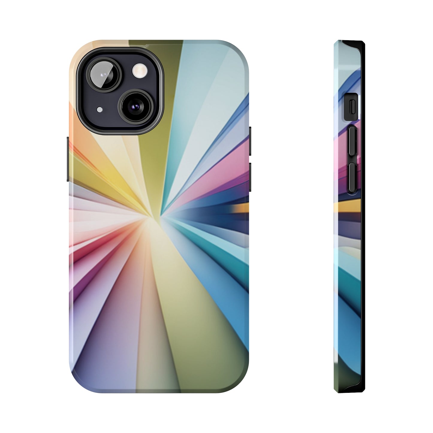 Tough Apple iPhone Case Ft. Abstract Inner Diamond
