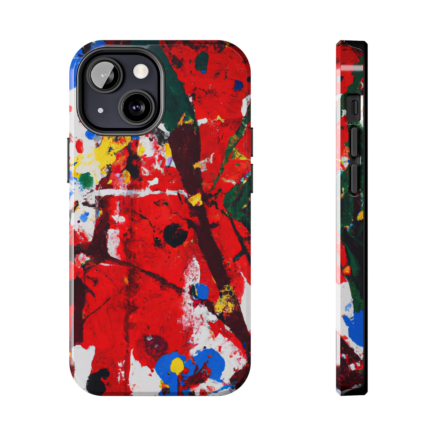 Tough Case-Mate iPhone Case Ft. Fractured Red