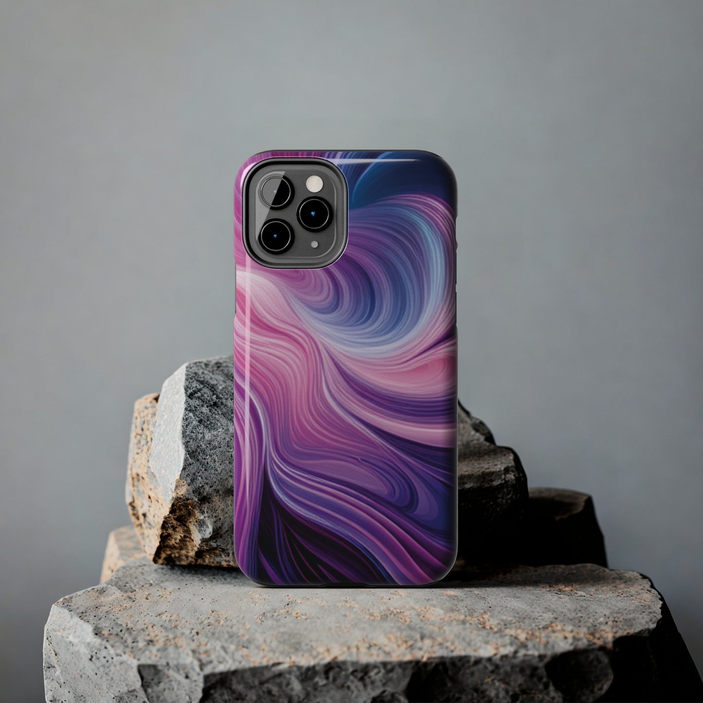 Strong Apple iPhone Case Ft. Purple Aesthetic