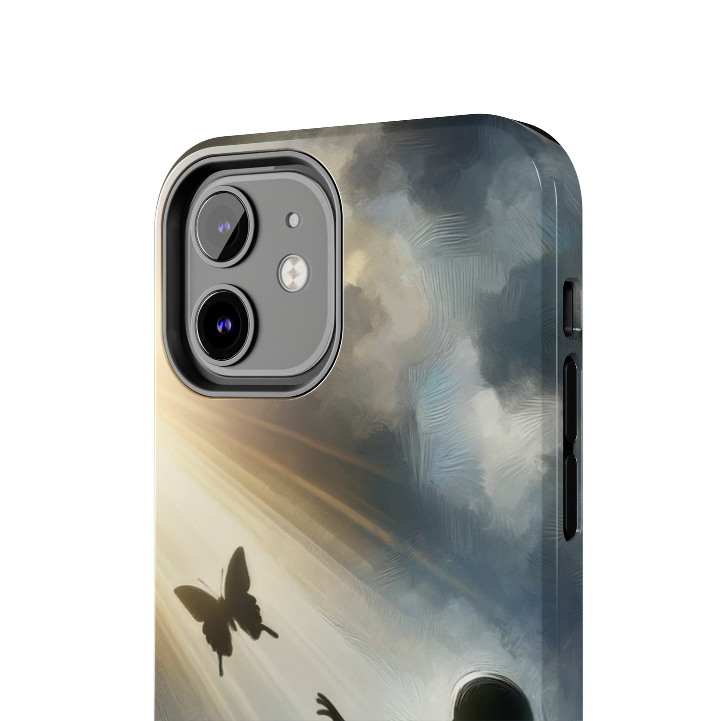 ToughDrop Apple iPhone Case Ft. Butterfly Shadow