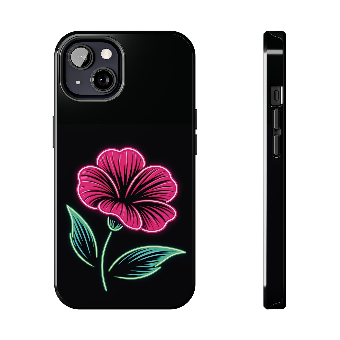 ToughDrop Apple iPhone Case Ft. Neon Bloom