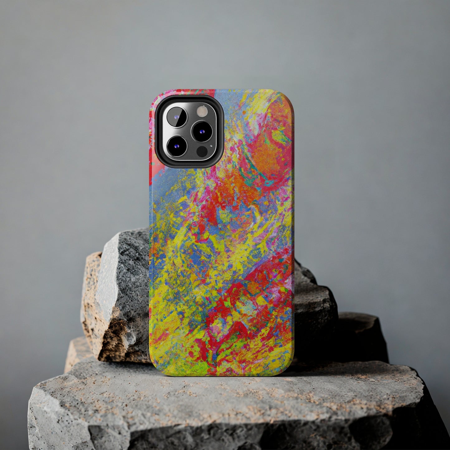 Tough Apple iPhone Cases Ft. Abstract Strawberry Banana