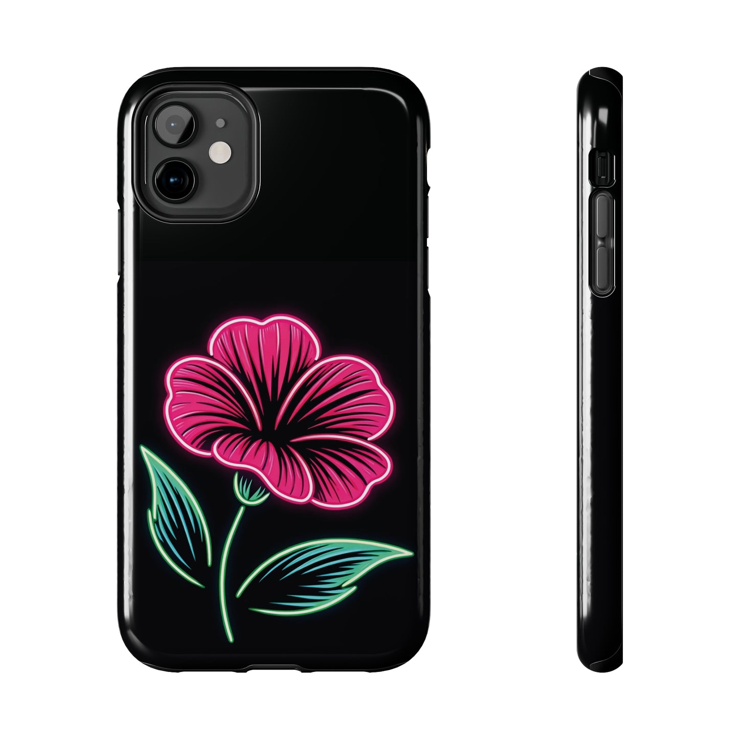 ToughDrop Apple iPhone Case Ft. Neon Bloom