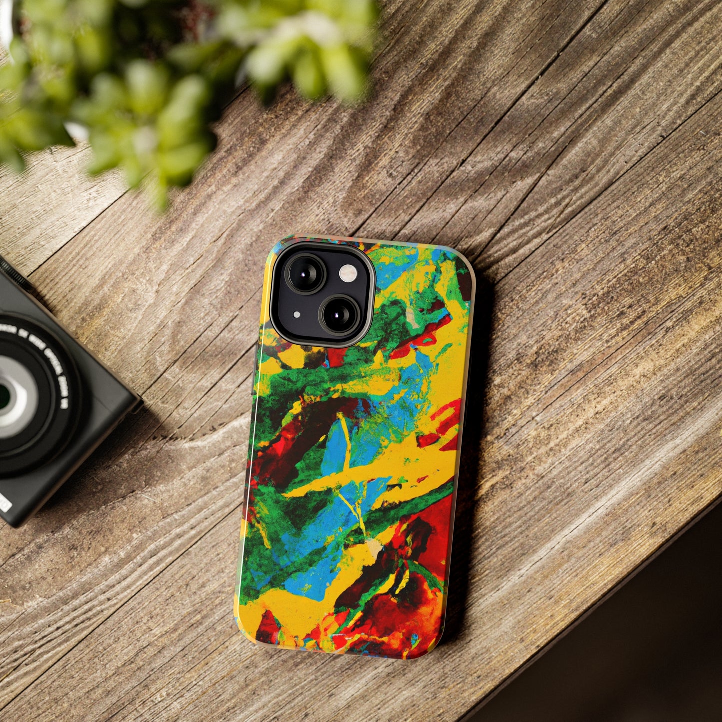 Apple iPhone Case Ft. Abstract Tropical