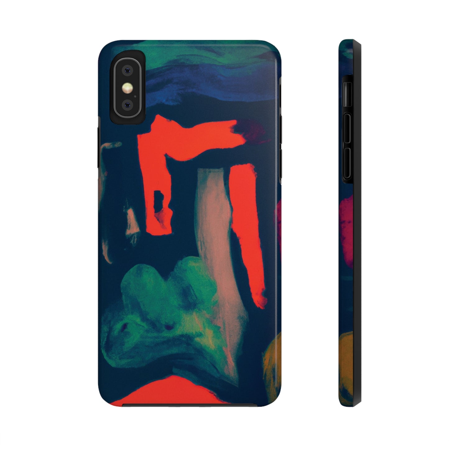 Strong Apple iPhone Case Ft. Abstract Clover