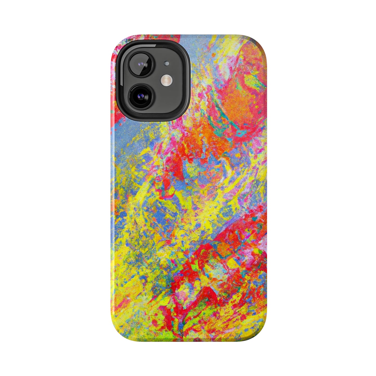 Tough Apple iPhone Cases Ft. Abstract Strawberry Banana
