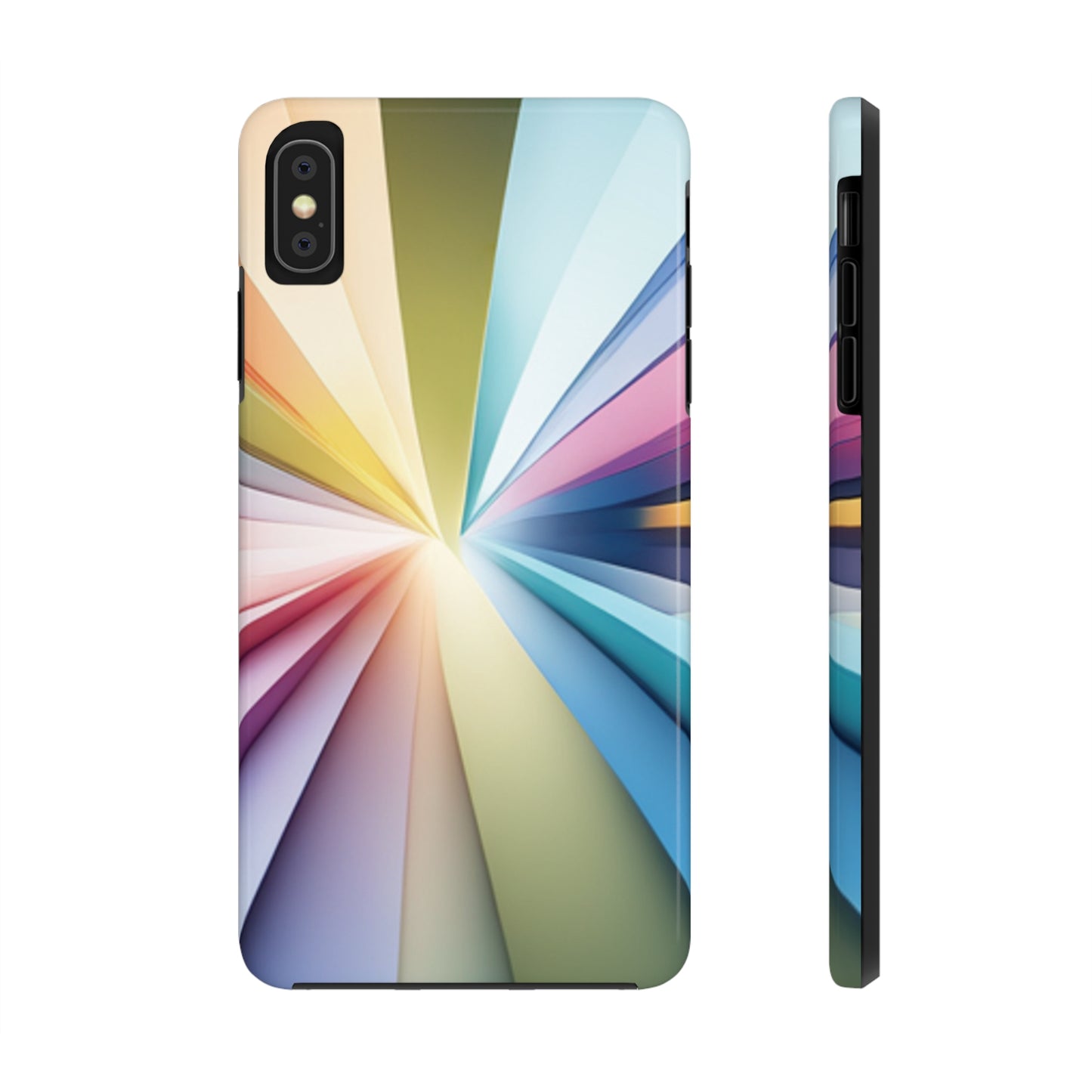 Tough Apple iPhone Case Ft. Abstract Inner Diamond