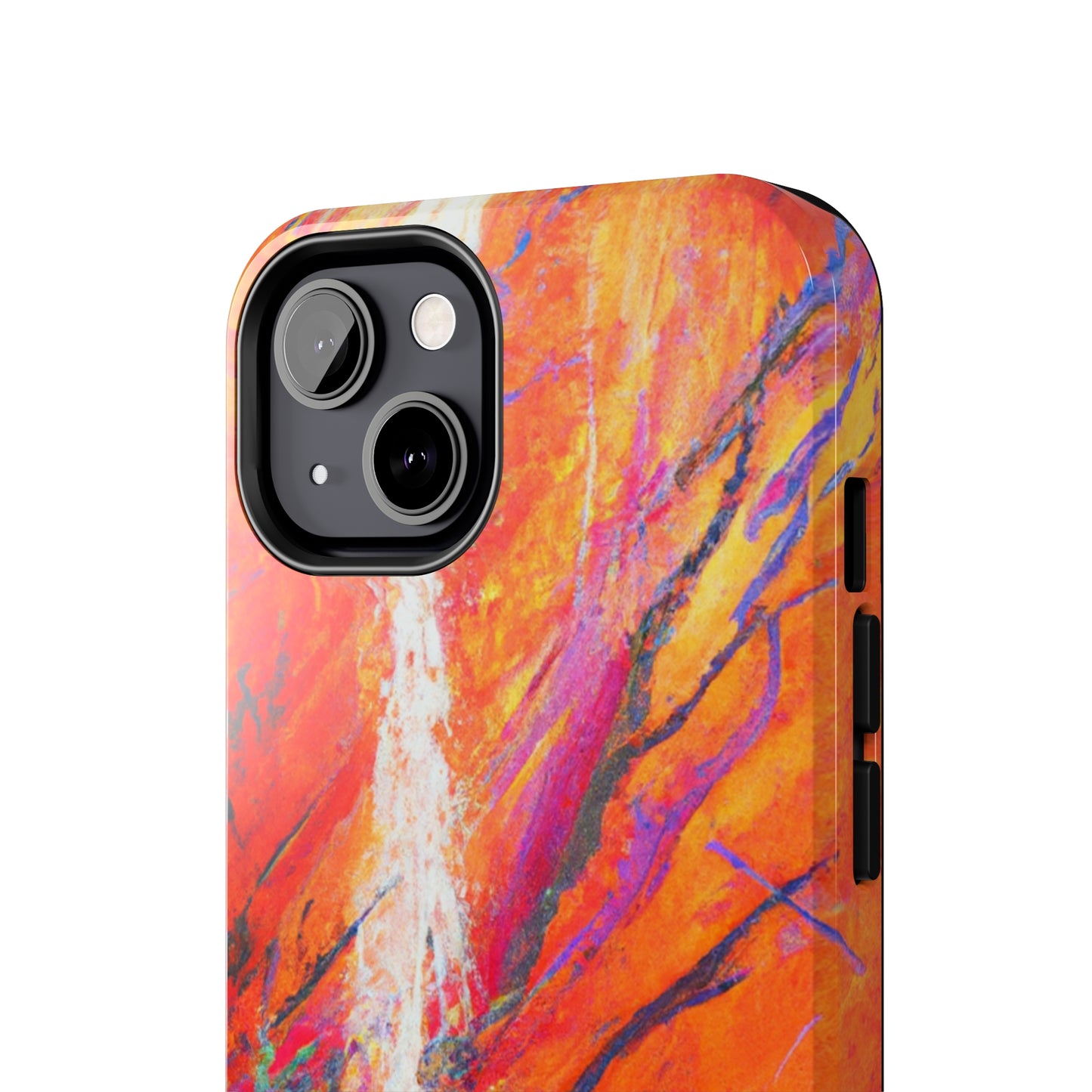Tough Apple iPhone Cases Ft. Abstract Halloween Forest