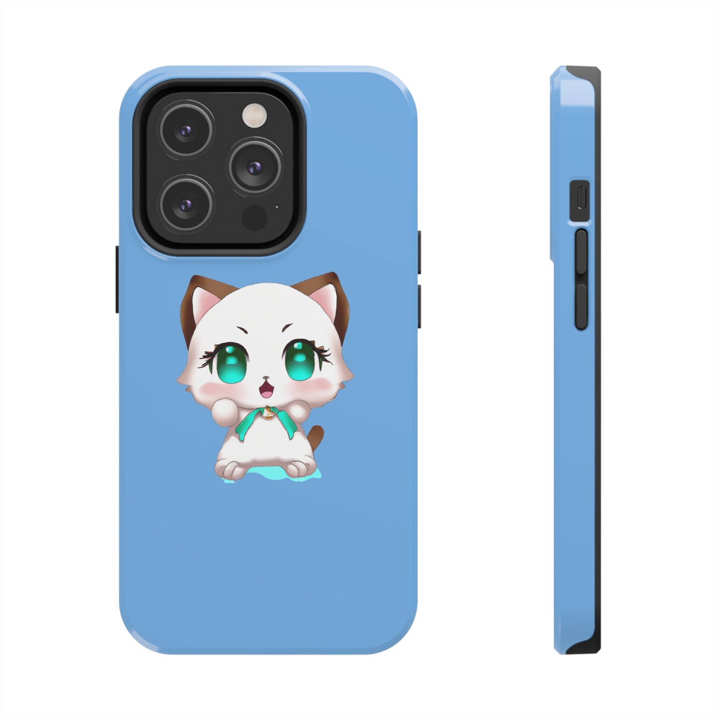Tough Apple iPhone Cases Ft. Cute Kitty