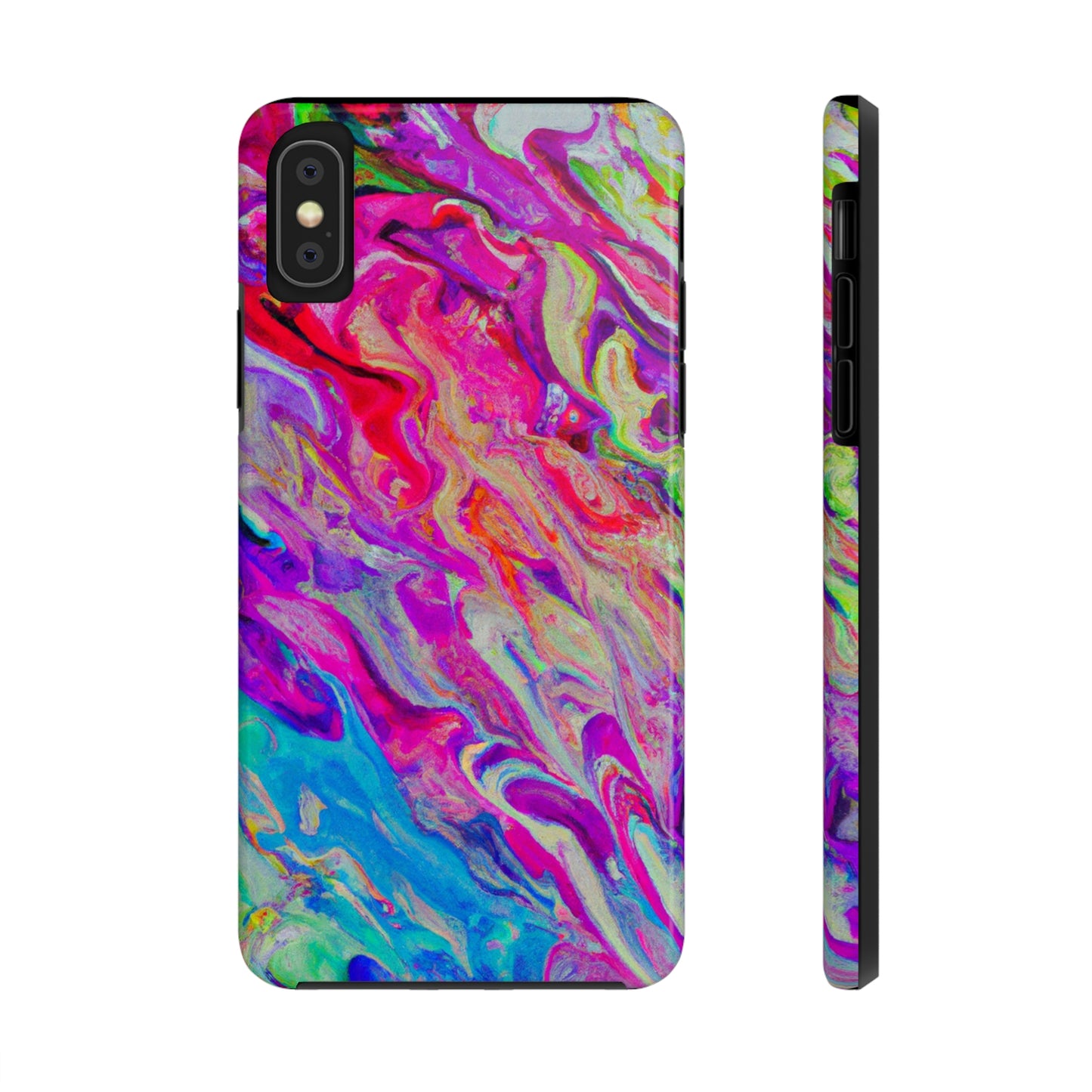 Tough Case-Mate iPhone Case Ft. Rainbow Waves