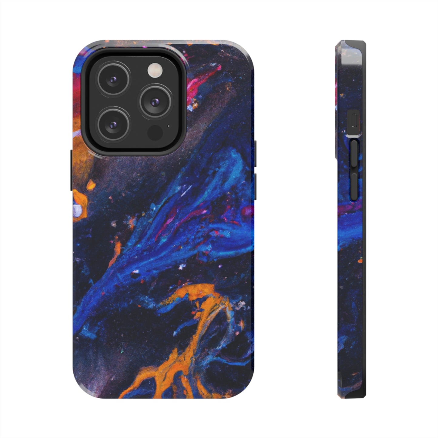 Tough Apple iPhone Cases Ft. Space Clouds
