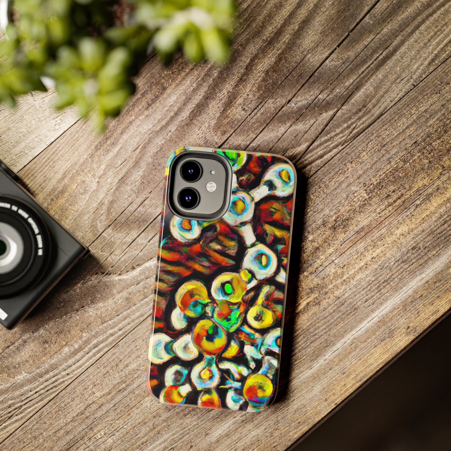 Apple iPhone Case Ft. Abstract Molecule