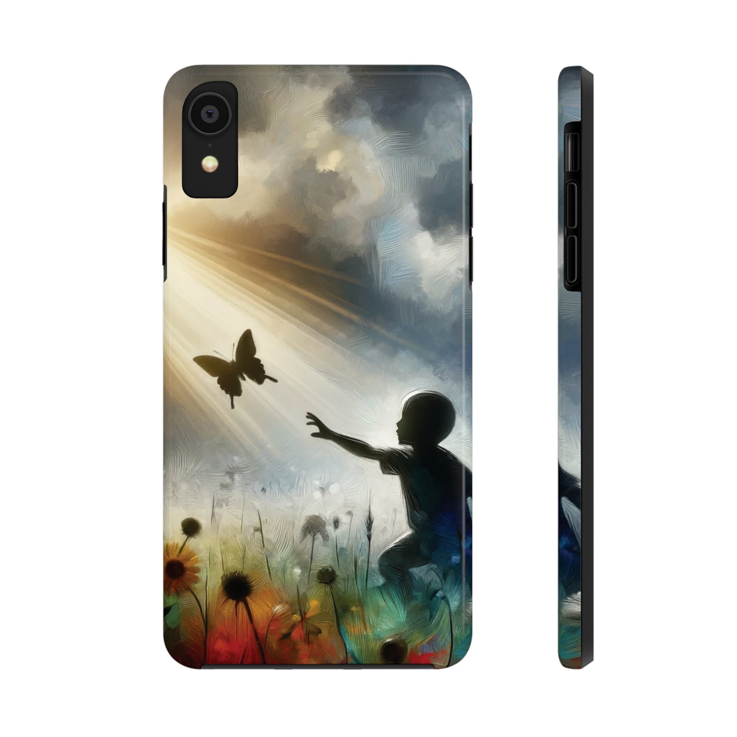 ToughDrop Apple iPhone Case Ft. Butterfly Shadow