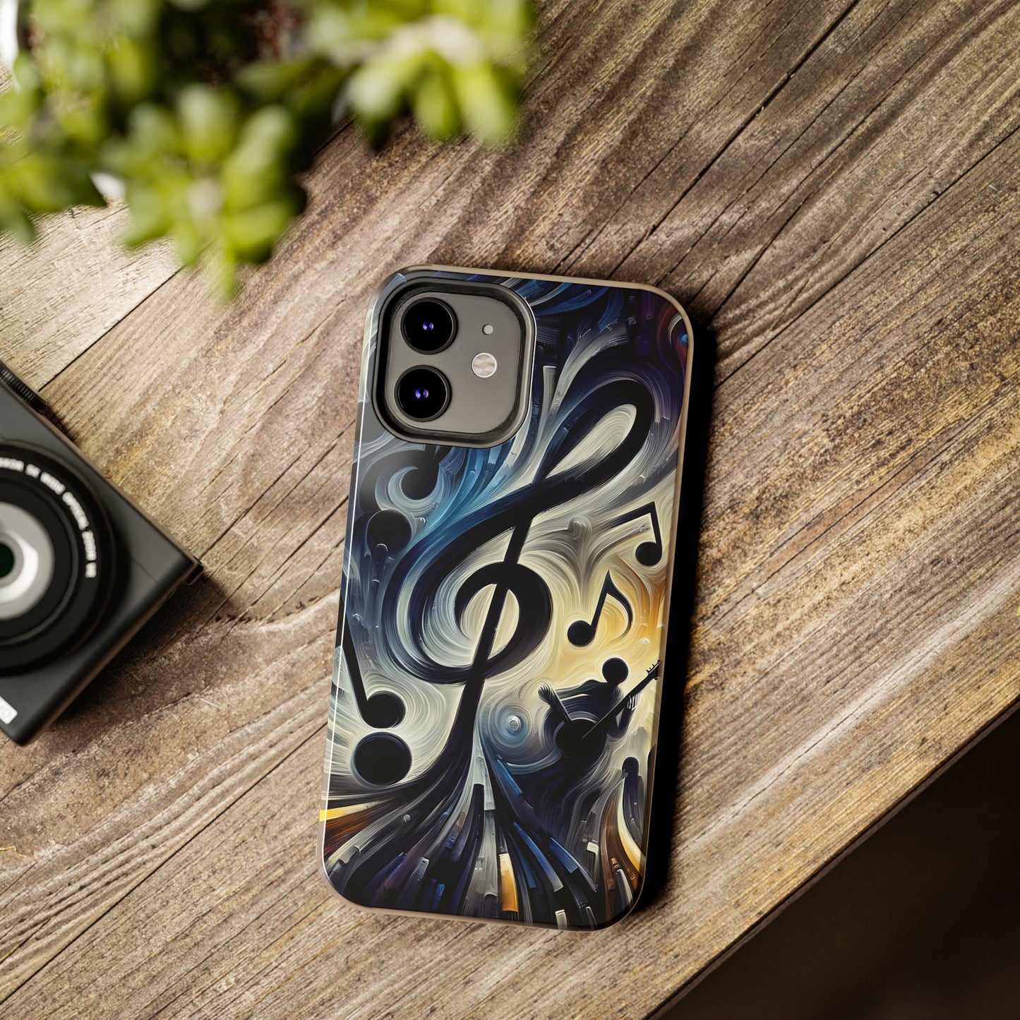 ToughDrop Apple iPhone Case Ft. Musical Abstraction